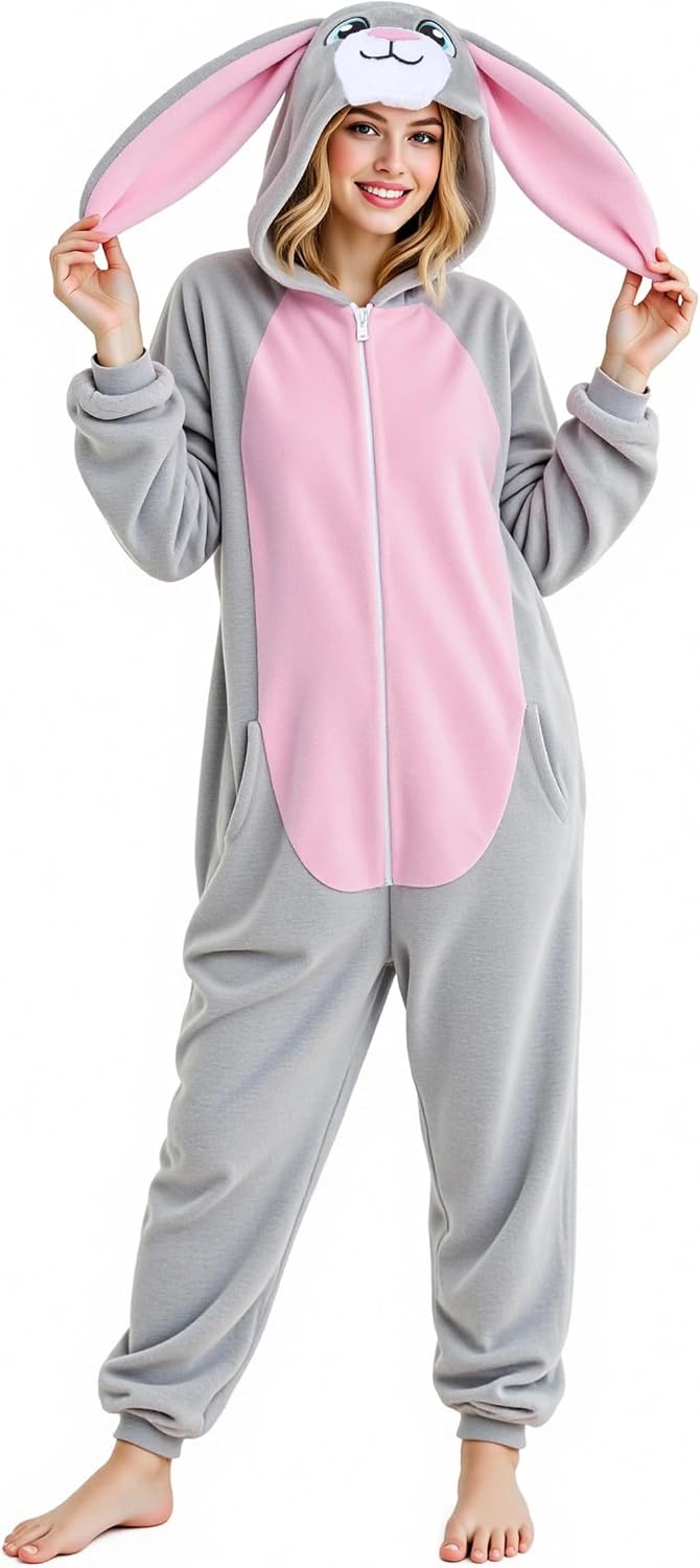 Adult Onesie Pajamas Women Animal — WeirdThingsToBuy weird find