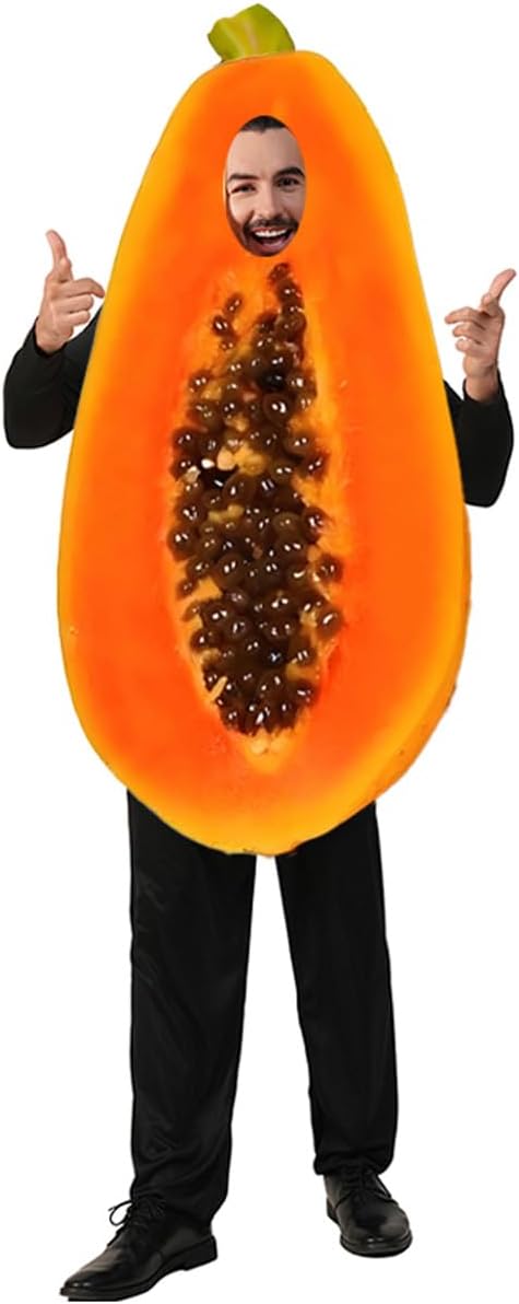 Adult Papaya Costume Food Fruit Situation — WeirdThingsToBuy weird find