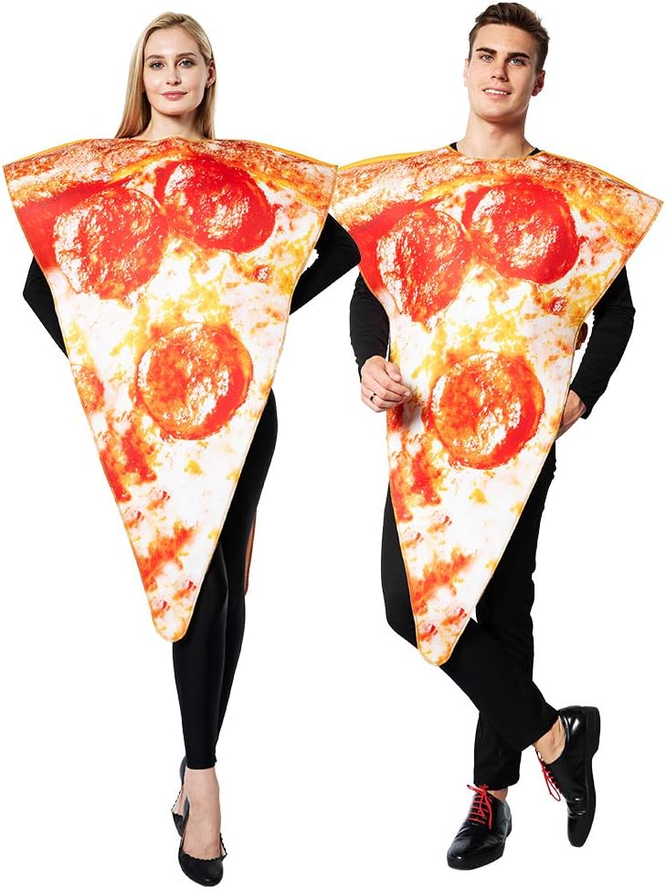 Adult s Pizza Slice Costume — WeirdThingsToBuy weird find