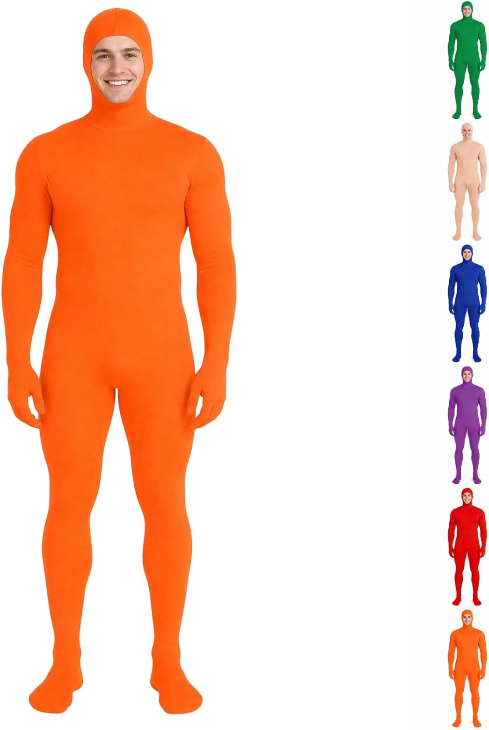 Adult Spandex Open Face Bodysuit Situation — WeirdThingsToBuy weird find