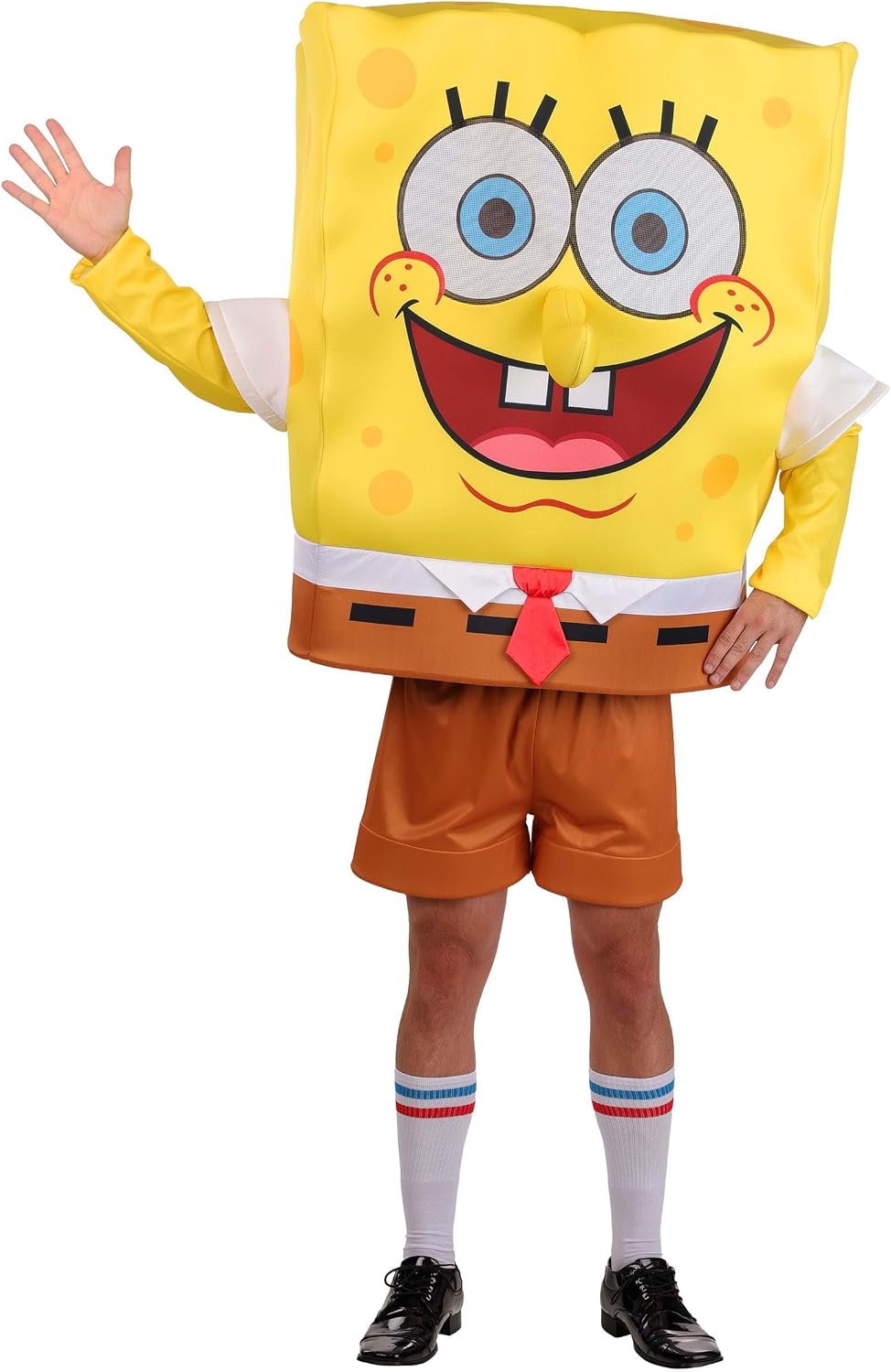 Adult Spongebob Deluxe Costume Situation — WeirdThingsToBuy weird find