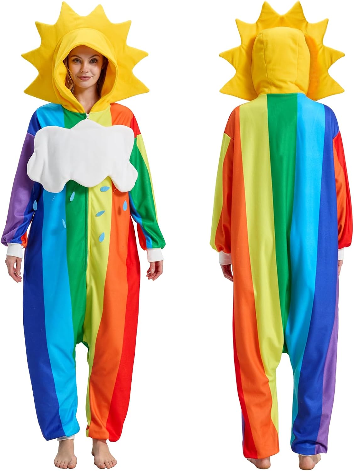 Adult Sun Onesie Costume Halloween — WeirdThingsToBuy weird find