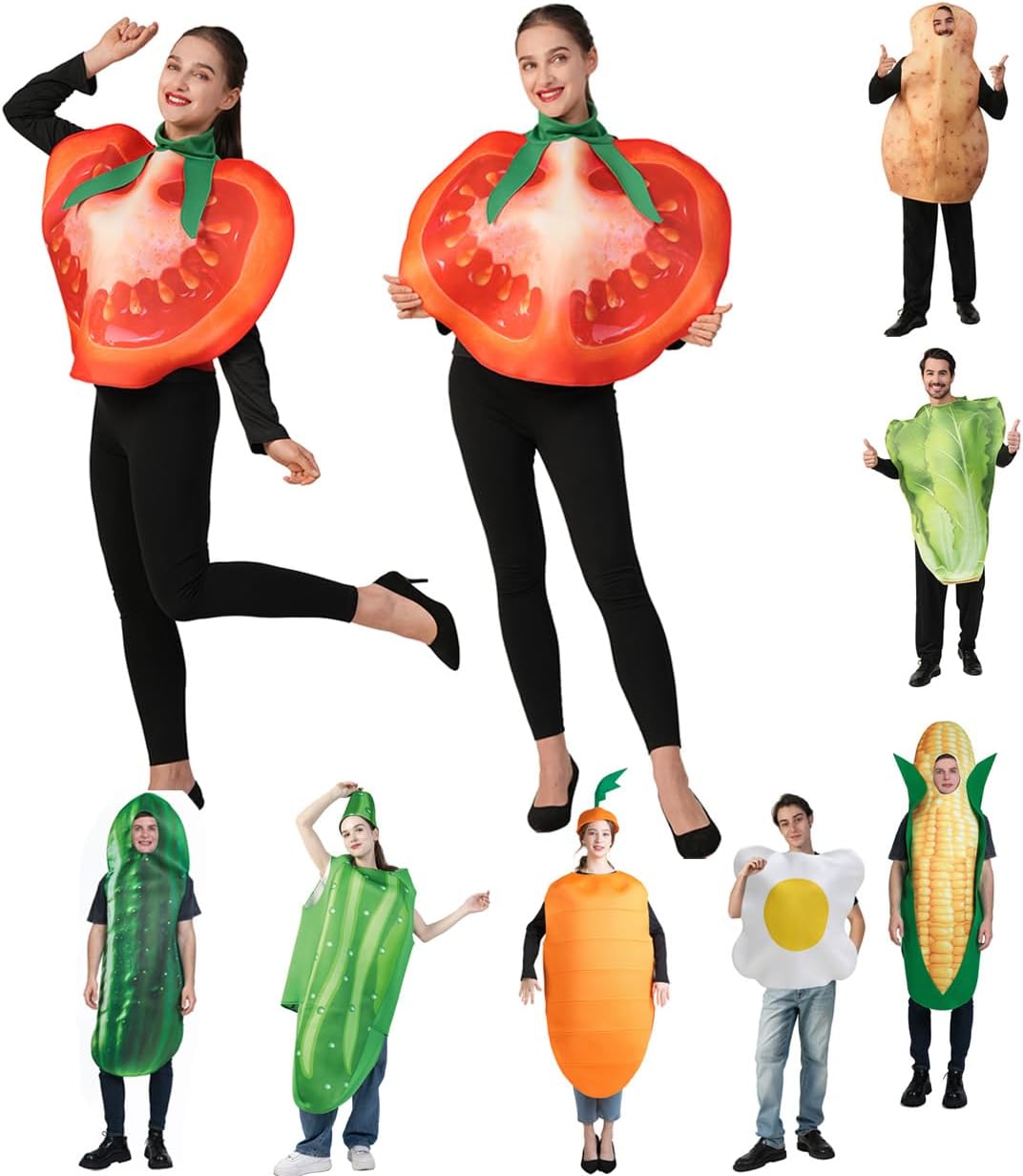 Adult Tomato Costume Cosplay Vegetable Situation — WeirdThingsToBuy weird find