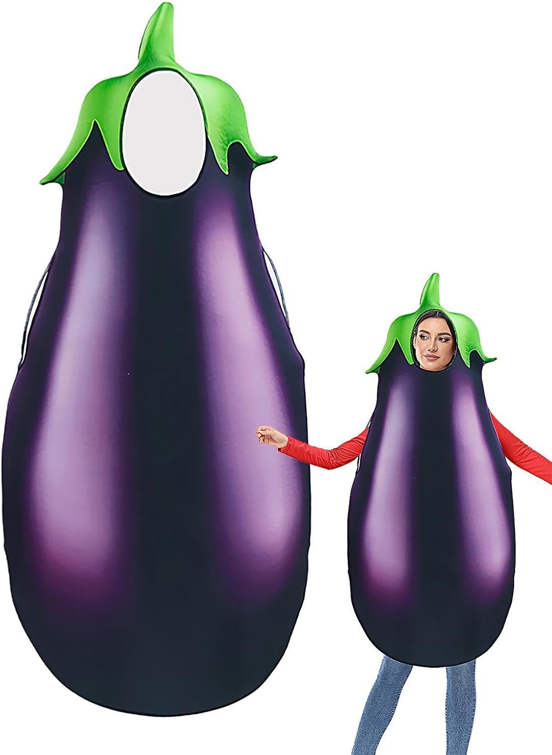 Adults Eggplant Costume Hilarious — WeirdThingsToBuy weird find