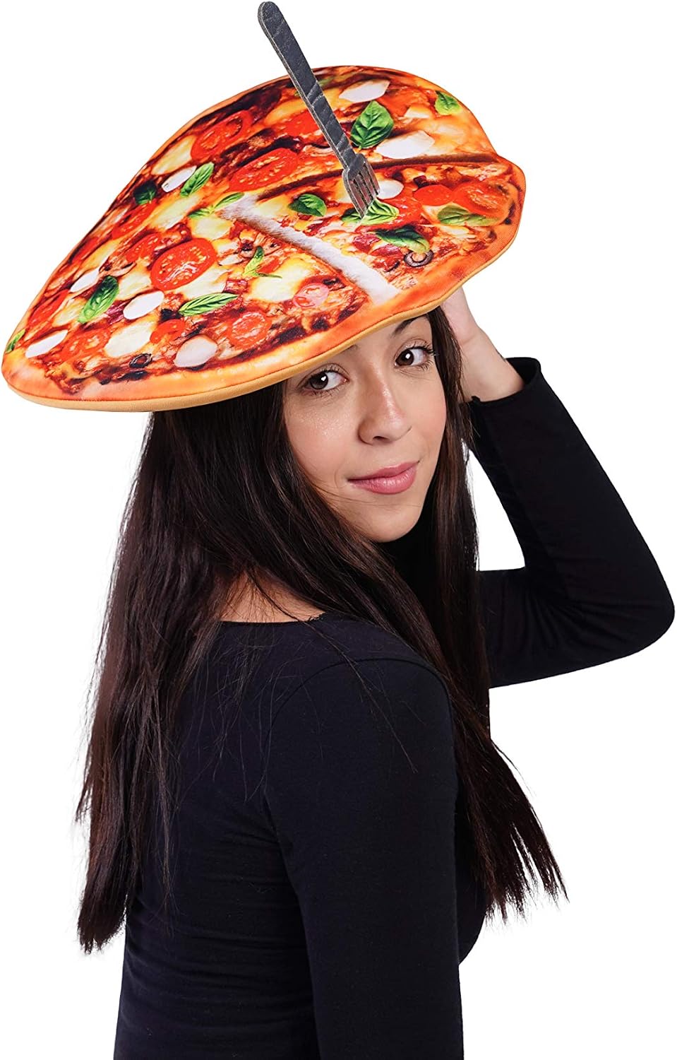 Adults Food Hats Funny Pizza — WeirdThingsToBuy weird find