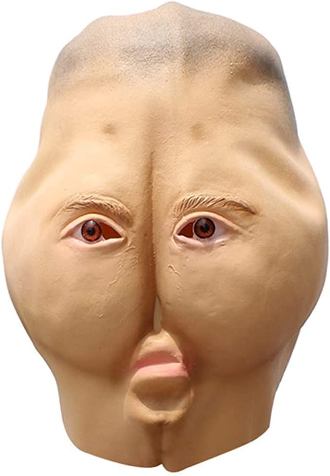 Ahohos Novelty Funny Latex Mask Energy — WeirdThingsToBuy weird find