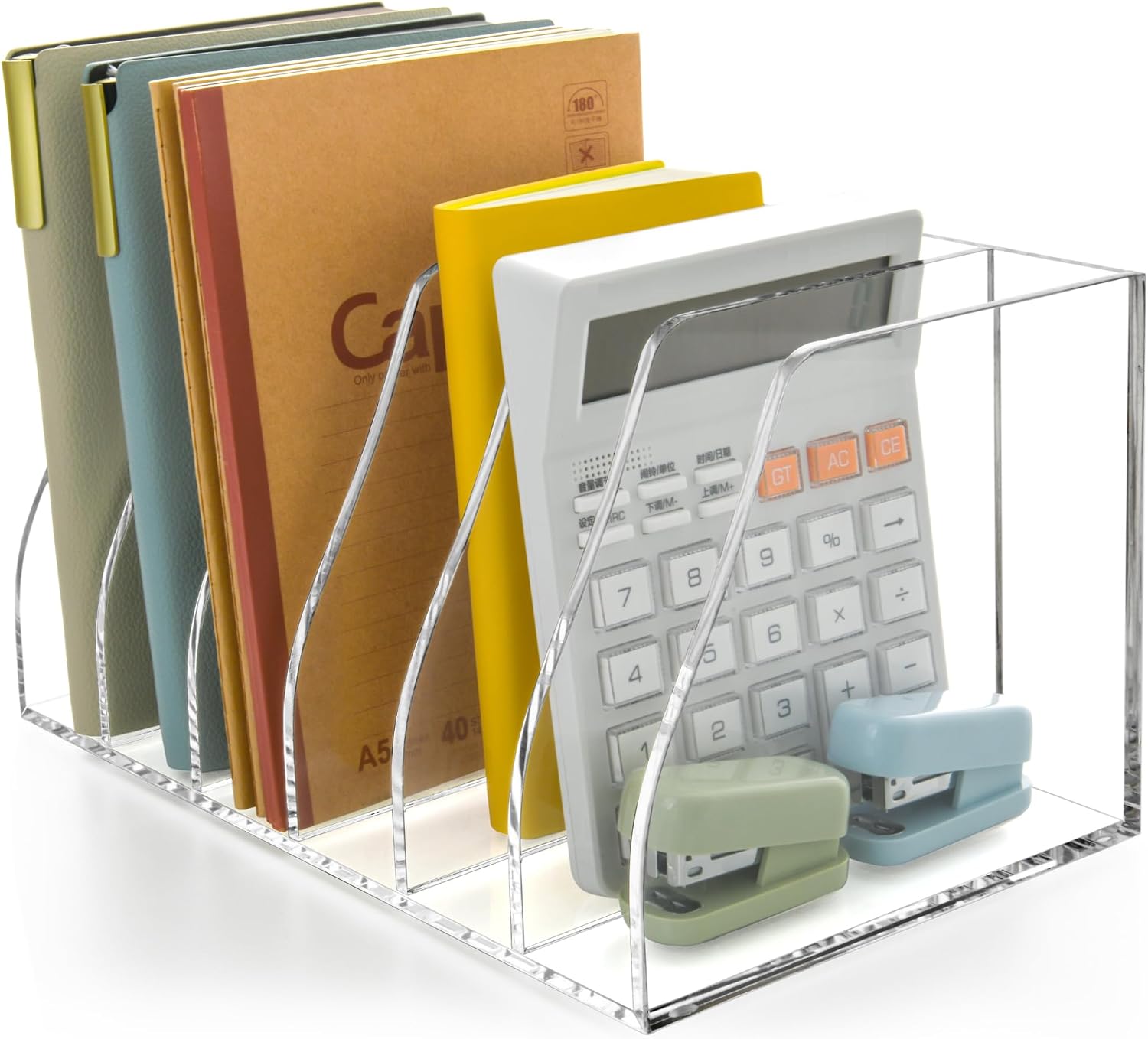 Aidimoo Clear Acrylic Magazine File Energy — WeirdThingsToBuy weird find