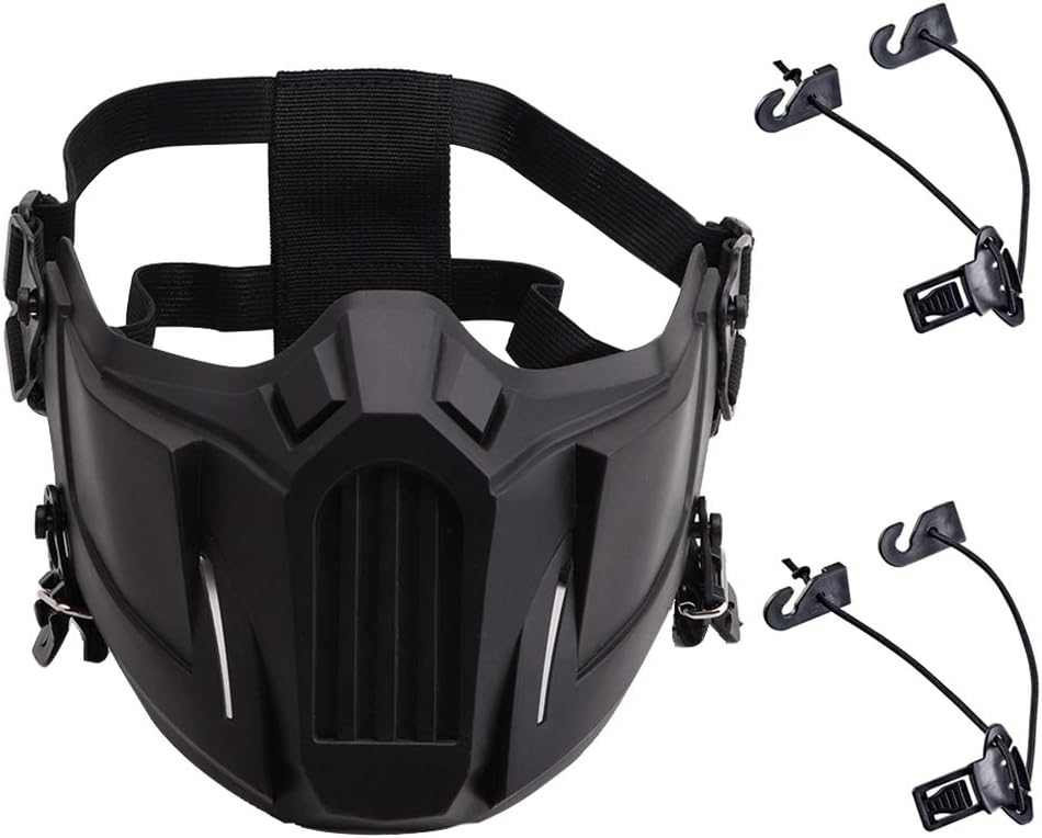 Airsoft Half Face Masks Tactical Situation — WeirdThingsToBuy weird find