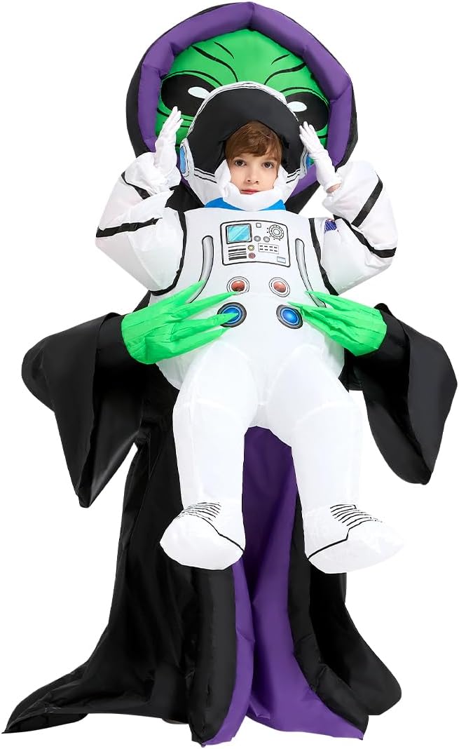 Alien Costume Halloween Inflatable Costume Situation — WeirdThingsToBuy weird find