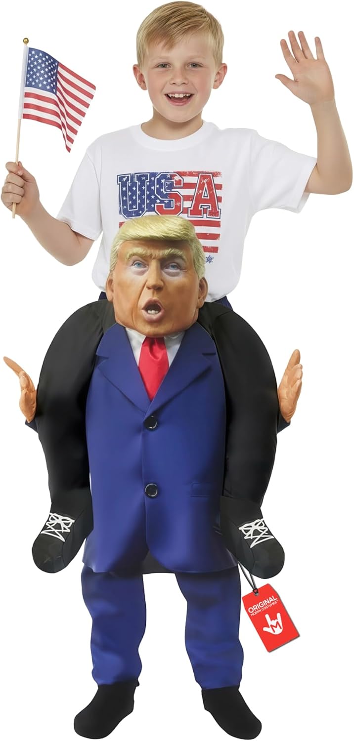 American President Ride on Piggyback — WeirdThingsToBuy weird find