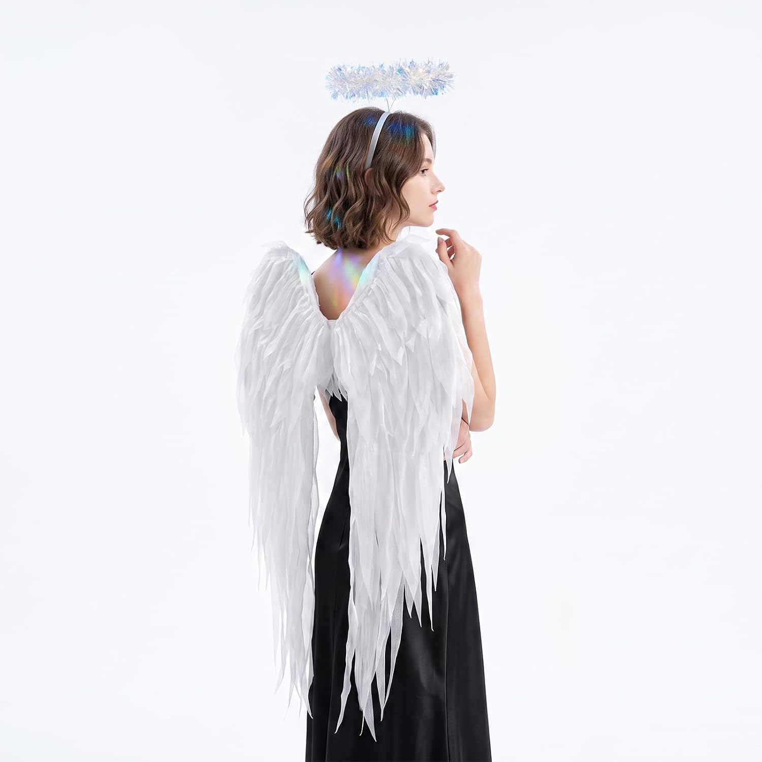 Angel Wings & Halo Headband — WeirdThingsToBuy weird find