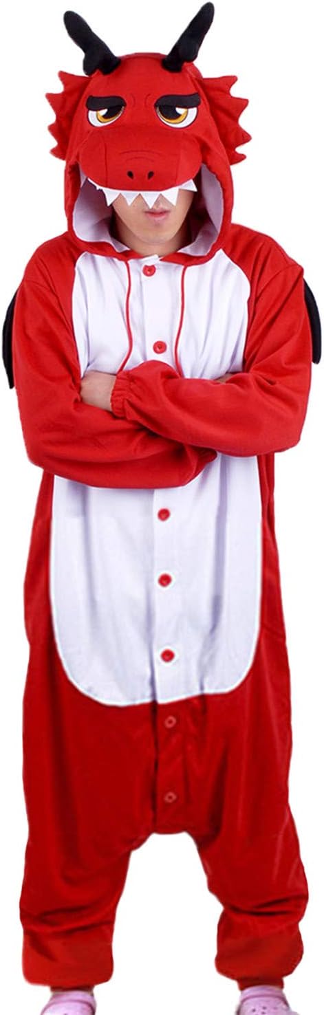 Animal Cosplay Costume Red Dragon Situation — WeirdThingsToBuy weird find