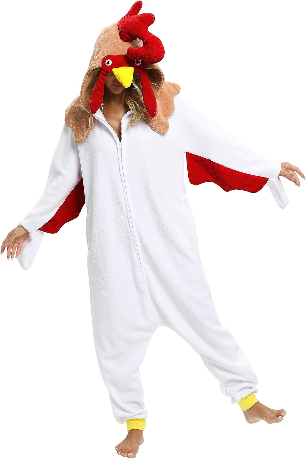 Animal Onesie Adult Pajamas Halloween — WeirdThingsToBuy weird find