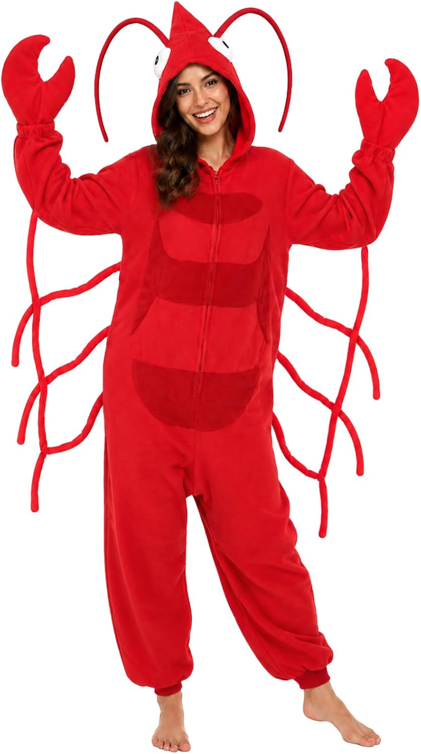 Animal Onesie Pajamas Adult Unisex — WeirdThingsToBuy weird find