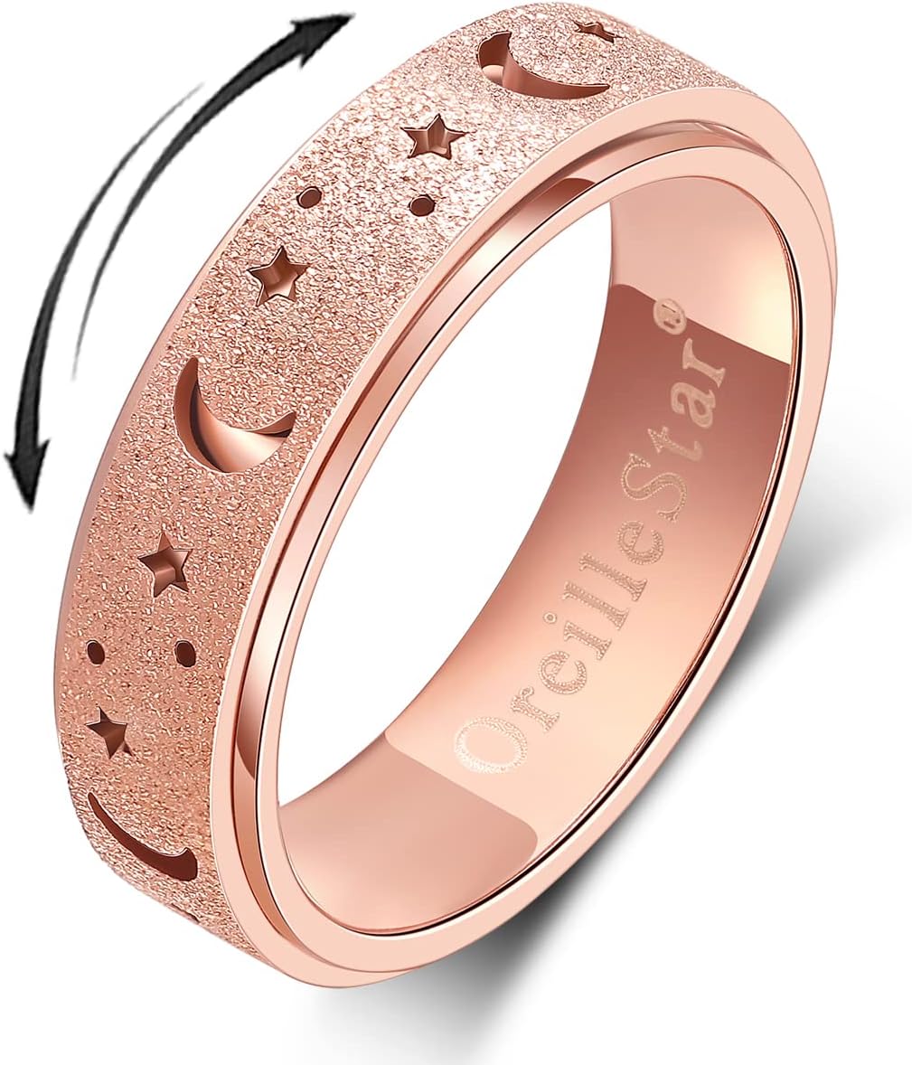 Anxiety Ring Women Spinner Ring Situation — WeirdThingsToBuy weird find