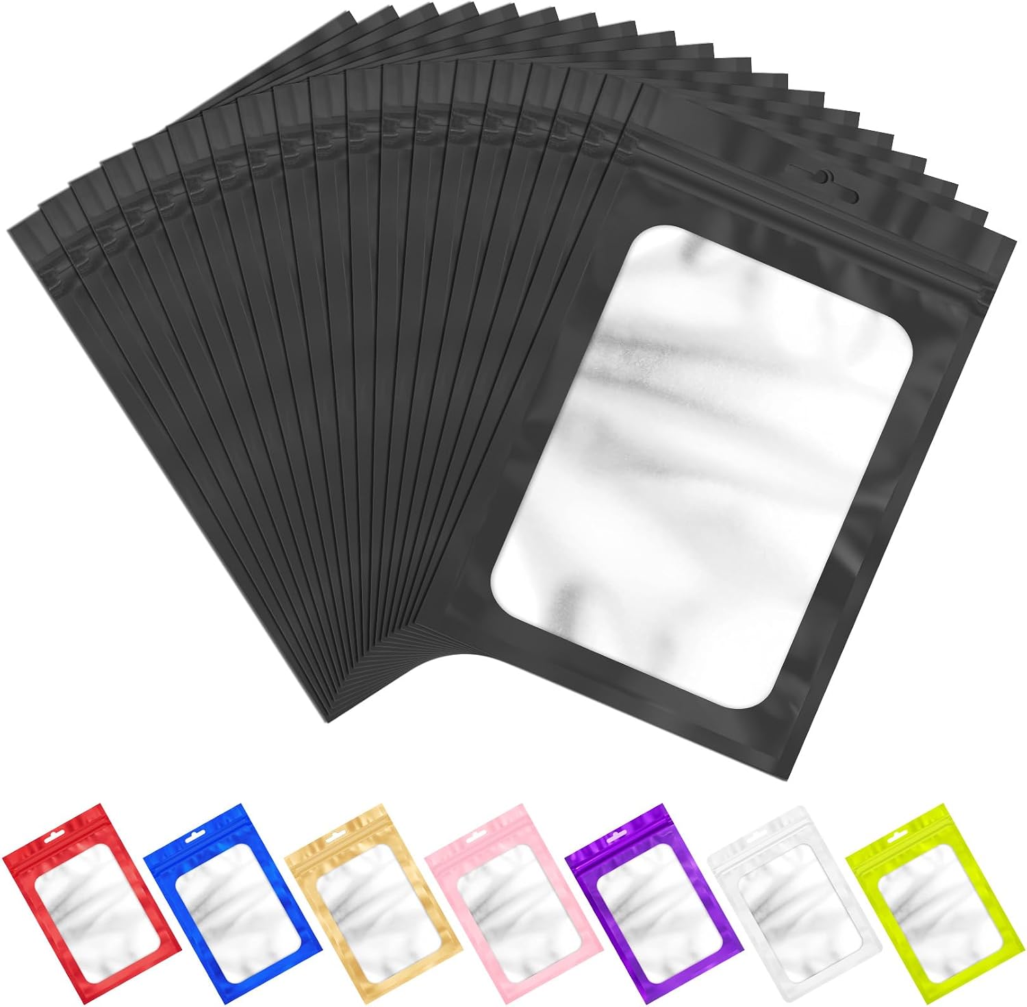Anznku 100pcs Black Mylar Bags Situation — WeirdThingsToBuy weird find