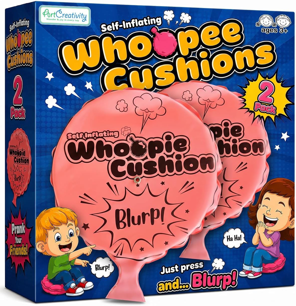 Artcreativity Self Inflating 7 Whoopie Situation — WeirdThingsToBuy weird find