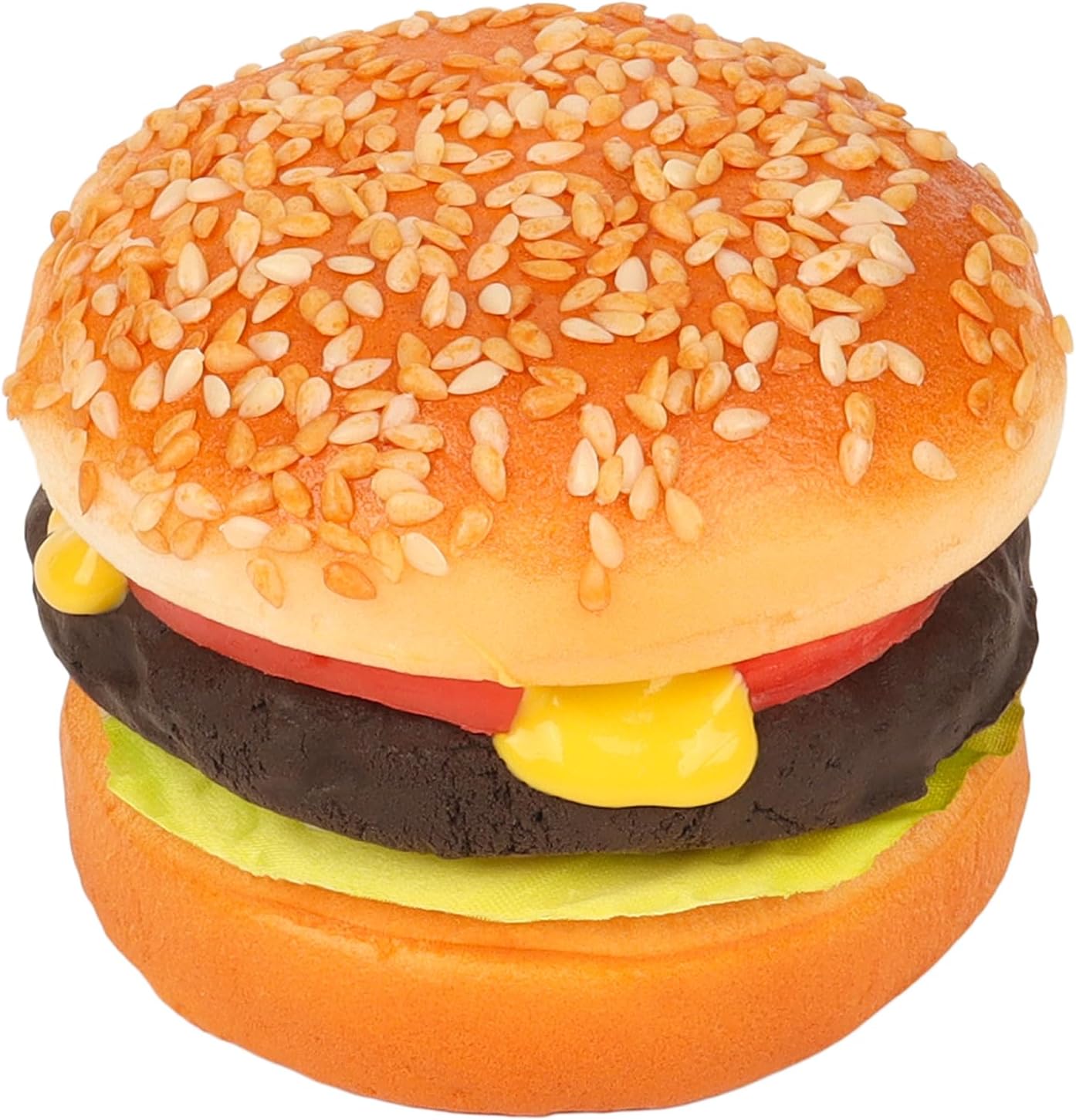 Artificial Hamburger Fake Burger Realistic Energy — WeirdThingsToBuy weird find