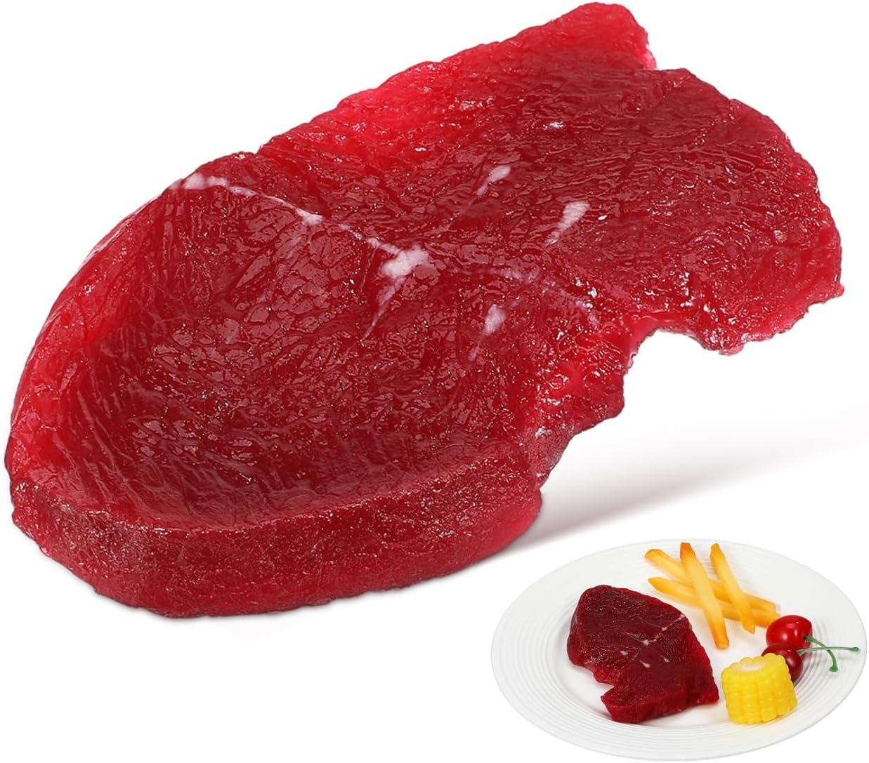Artificial Steak Small Steak Ornament — WeirdThingsToBuy weird find