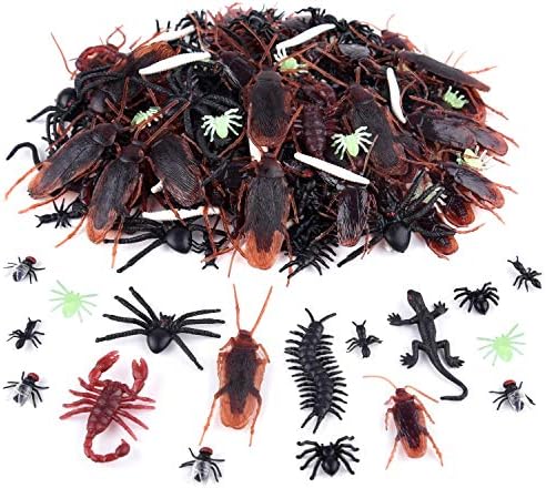Astaron 210 Realistic Plastic Bugs Energy — WeirdThingsToBuy weird find