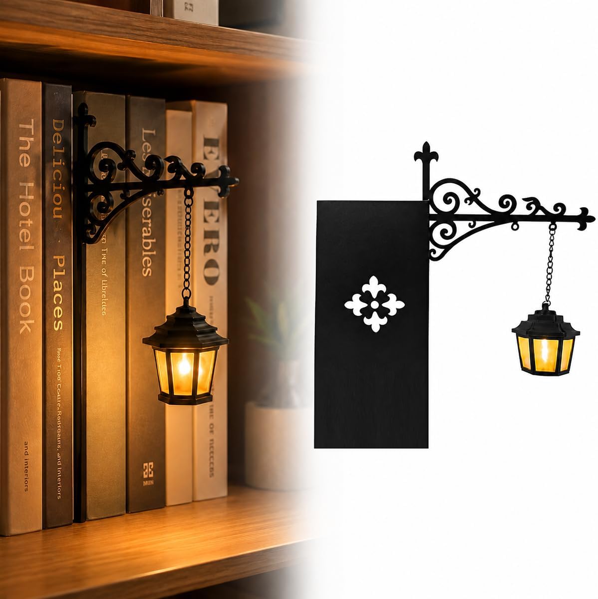 Atallit Nooklight Bookshelf Library — WeirdThingsToBuy weird find