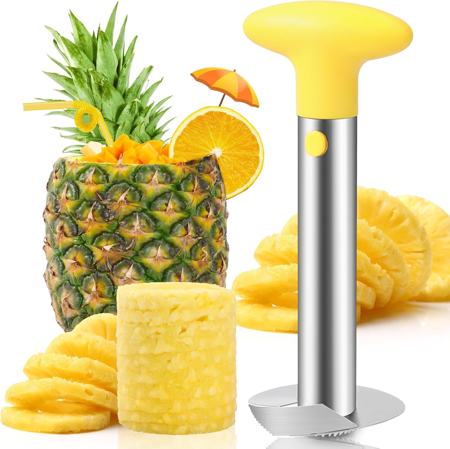 Aubenr Premium Pineapple Corer & — WeirdThingsToBuy weird find