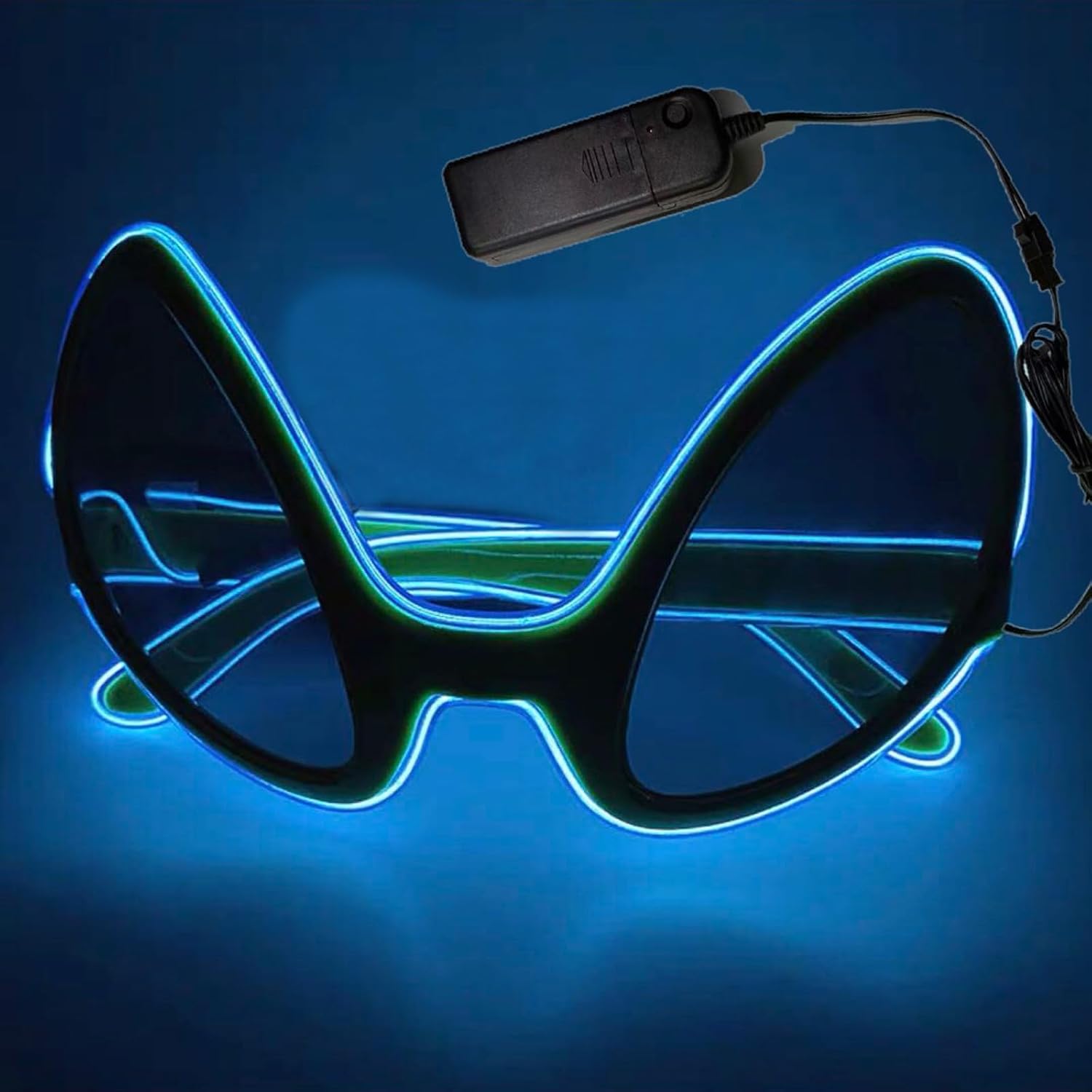 Augpet Alien Eyes Glasses Led — WeirdThingsToBuy weird find