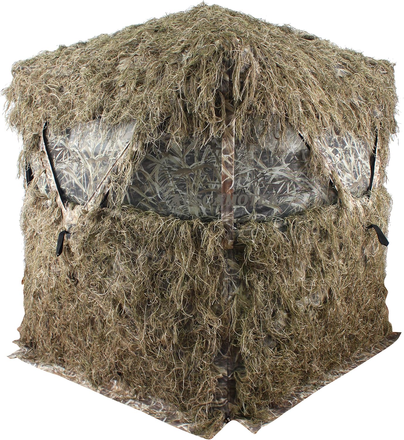 Auscamotek Scouter Ghillie Ground Blind — WeirdThingsToBuy weird find