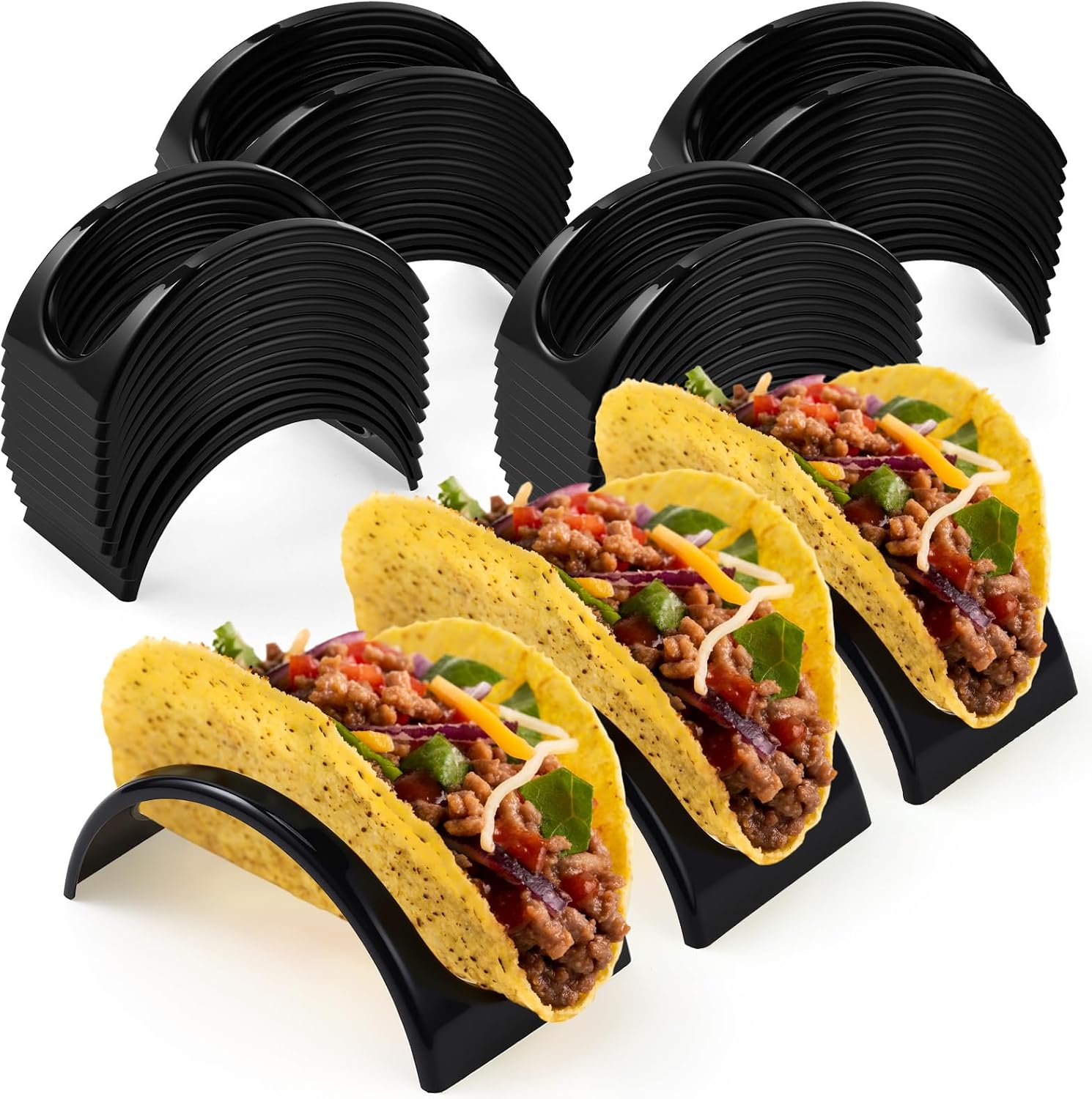Baderke 48 Plastic Taco Holder — WeirdThingsToBuy weird find