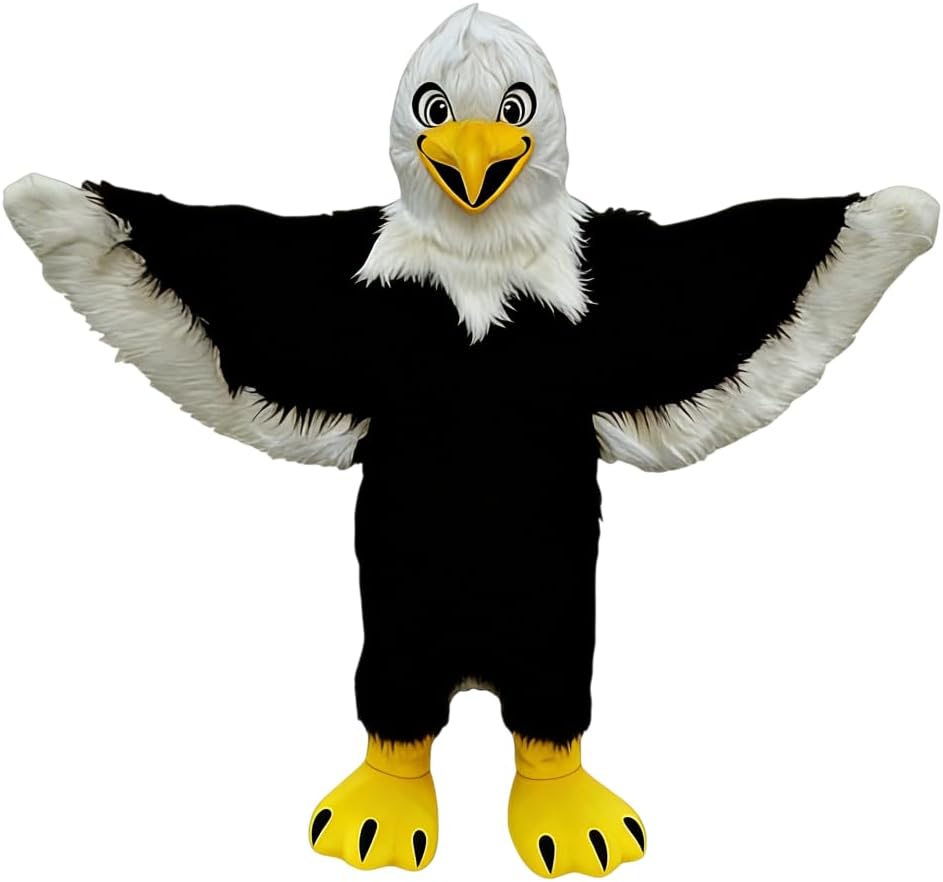 Bald Eagle Mascot Costume Halloween Situation — WeirdThingsToBuy weird find
