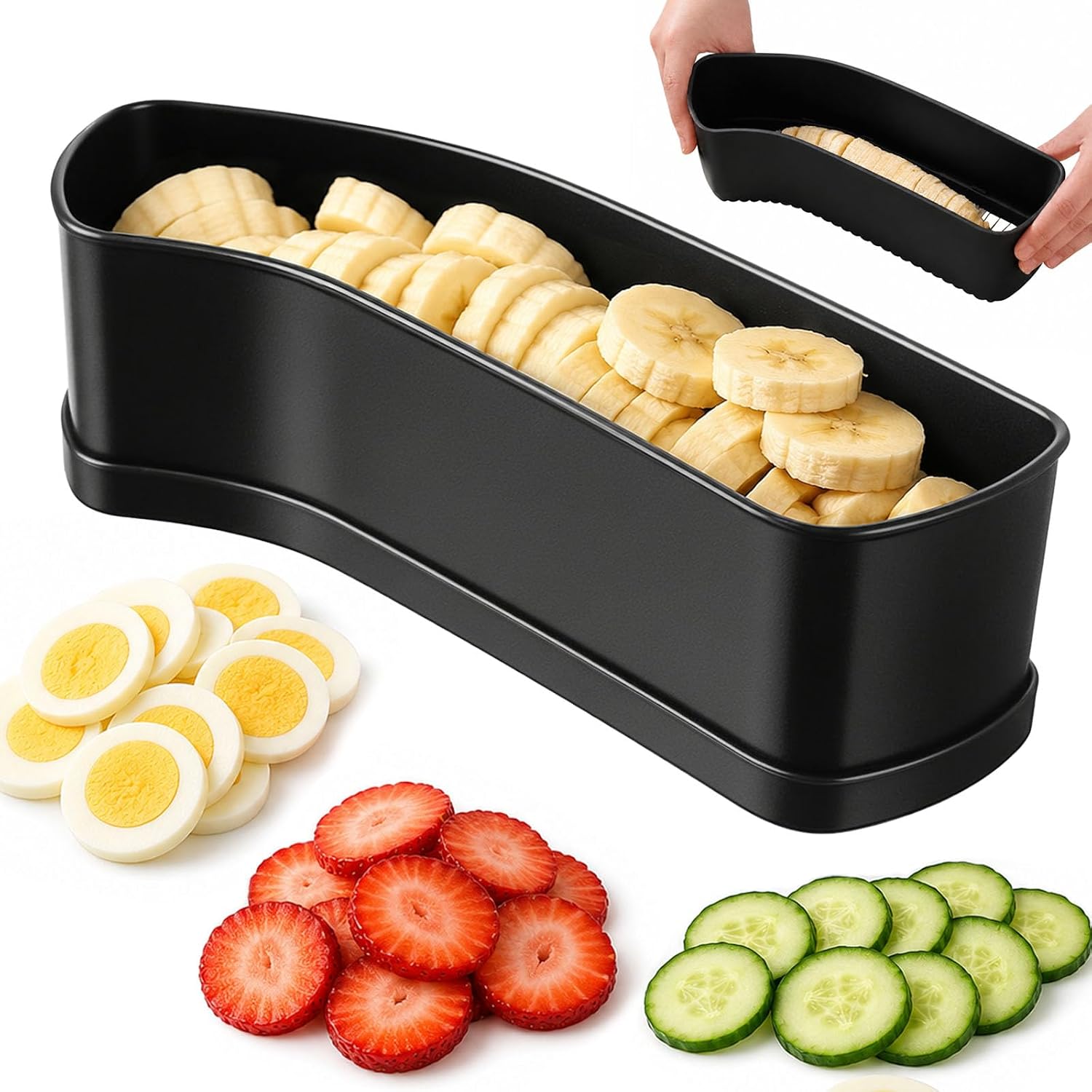 Banana Slicer Multi Fruit Egg Situation — WeirdThingsToBuy weird find