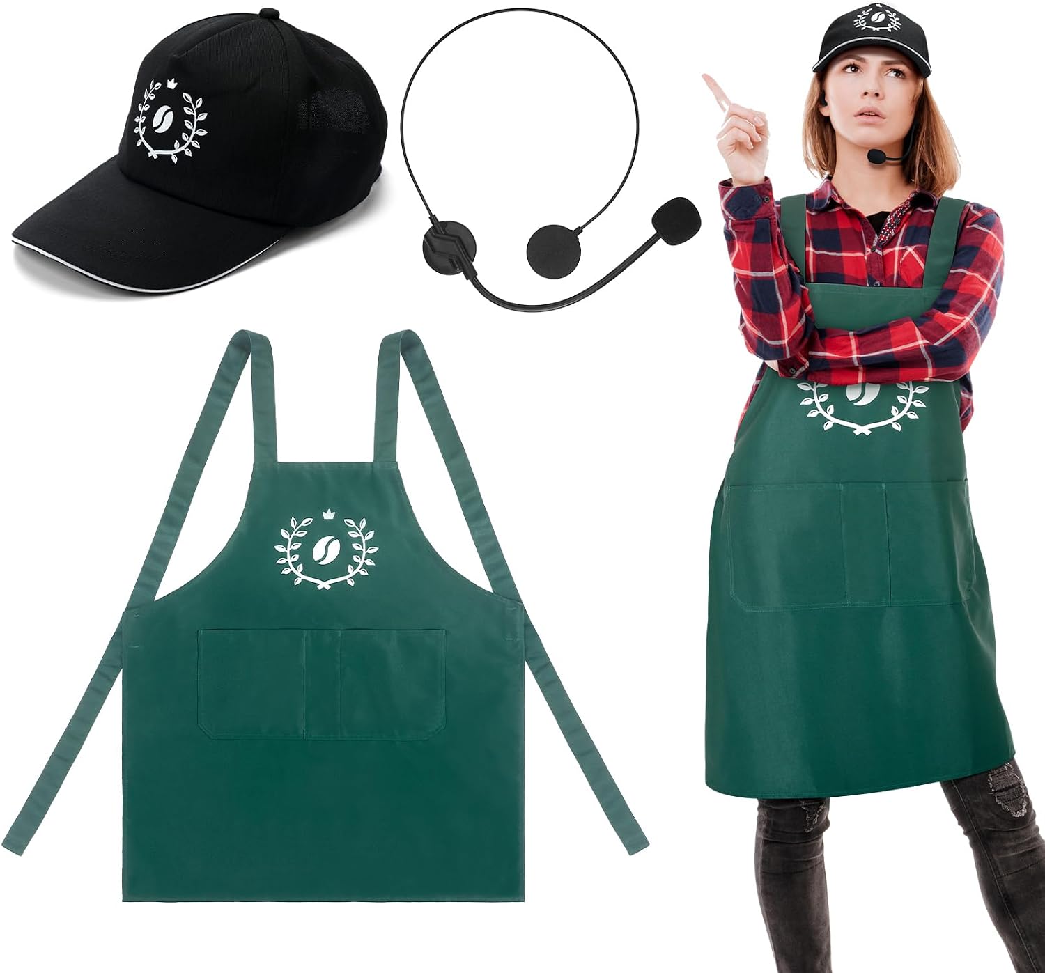 Barista Apron Halloween Costume Hat — WeirdThingsToBuy weird find