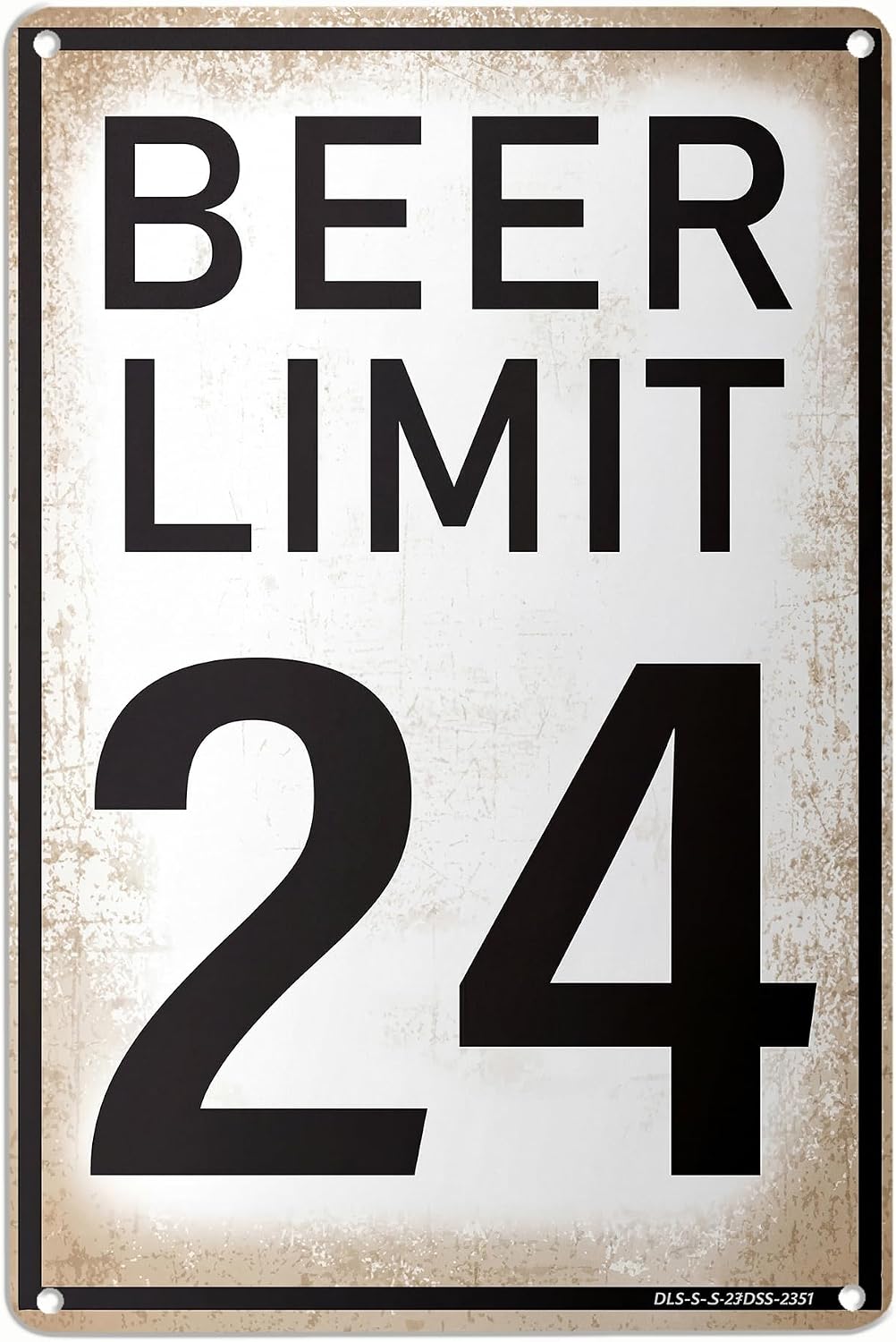 Beer Limit 24 Funny Beer — WeirdThingsToBuy weird find
