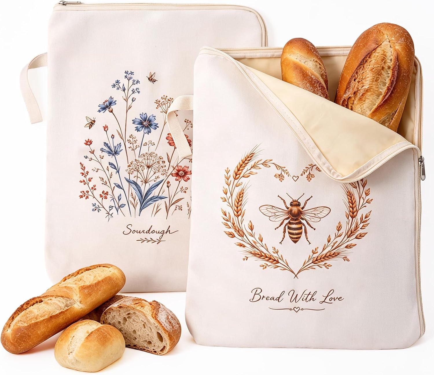 Beeswax Bread Bags 2 Pack Situation — WeirdThingsToBuy weird find