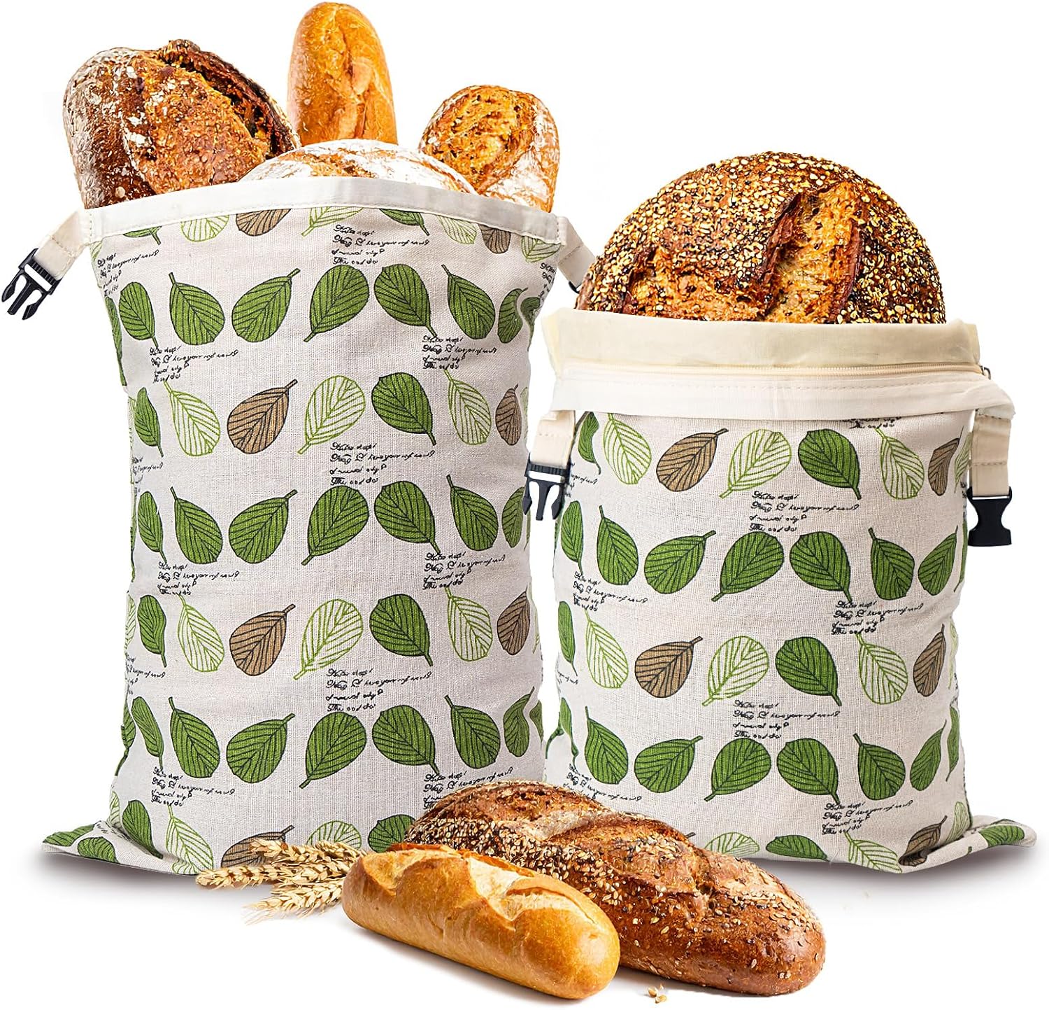 Beeswax Bread Bags Homemade Bread Energy — WeirdThingsToBuy weird find
