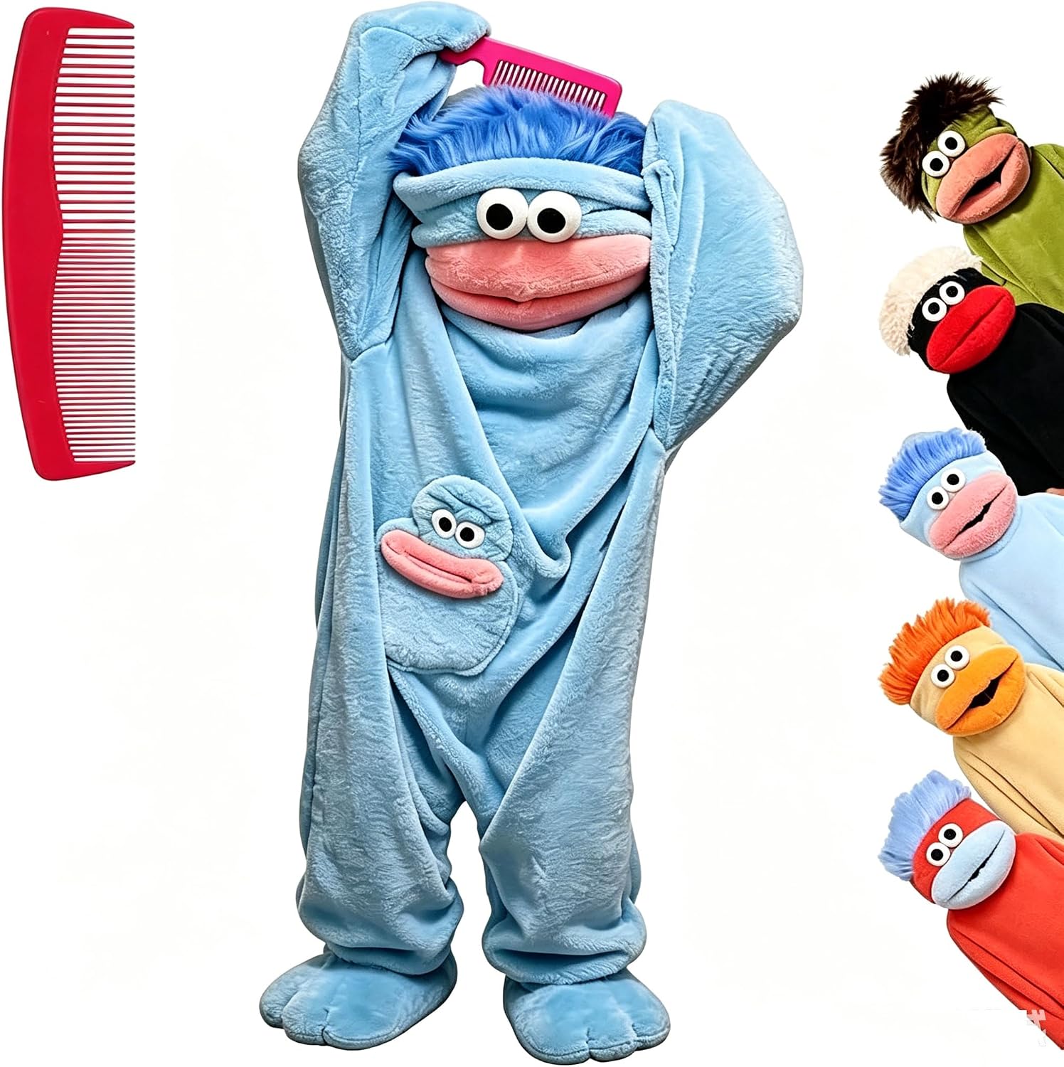 Big Month Monster Onesie Pajamas — WeirdThingsToBuy weird find