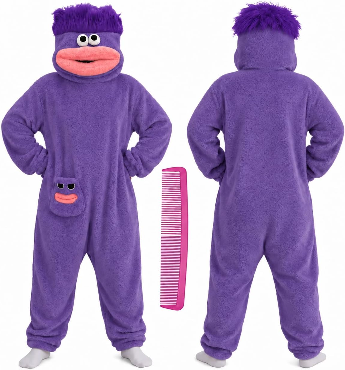 Big Mouth Monster Onesie Adult — WeirdThingsToBuy weird find