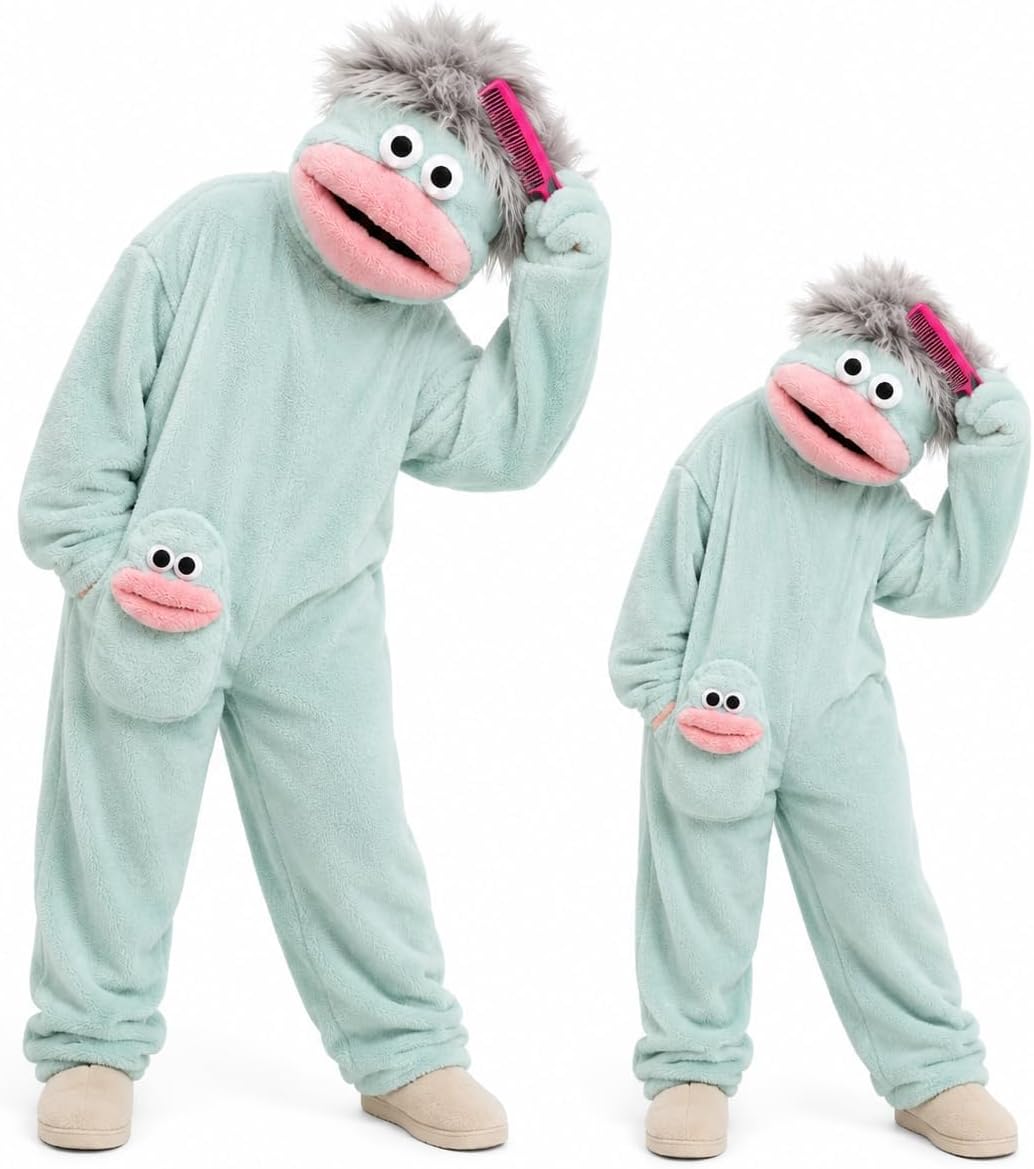 Big Mouth Monster Onesie Adults — WeirdThingsToBuy weird find
