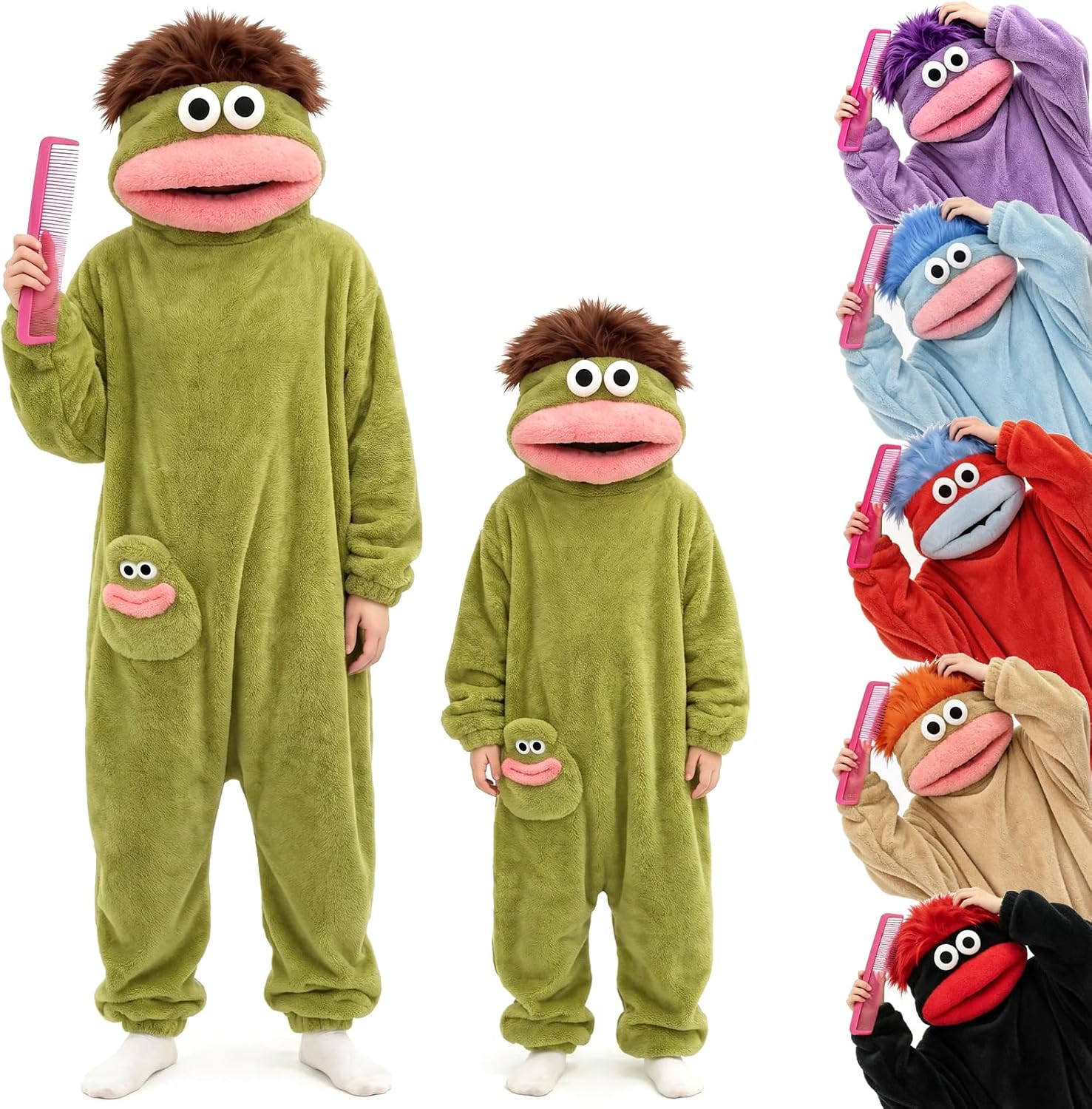 Big Mouth Monster Onesie Comb Situation — WeirdThingsToBuy weird find