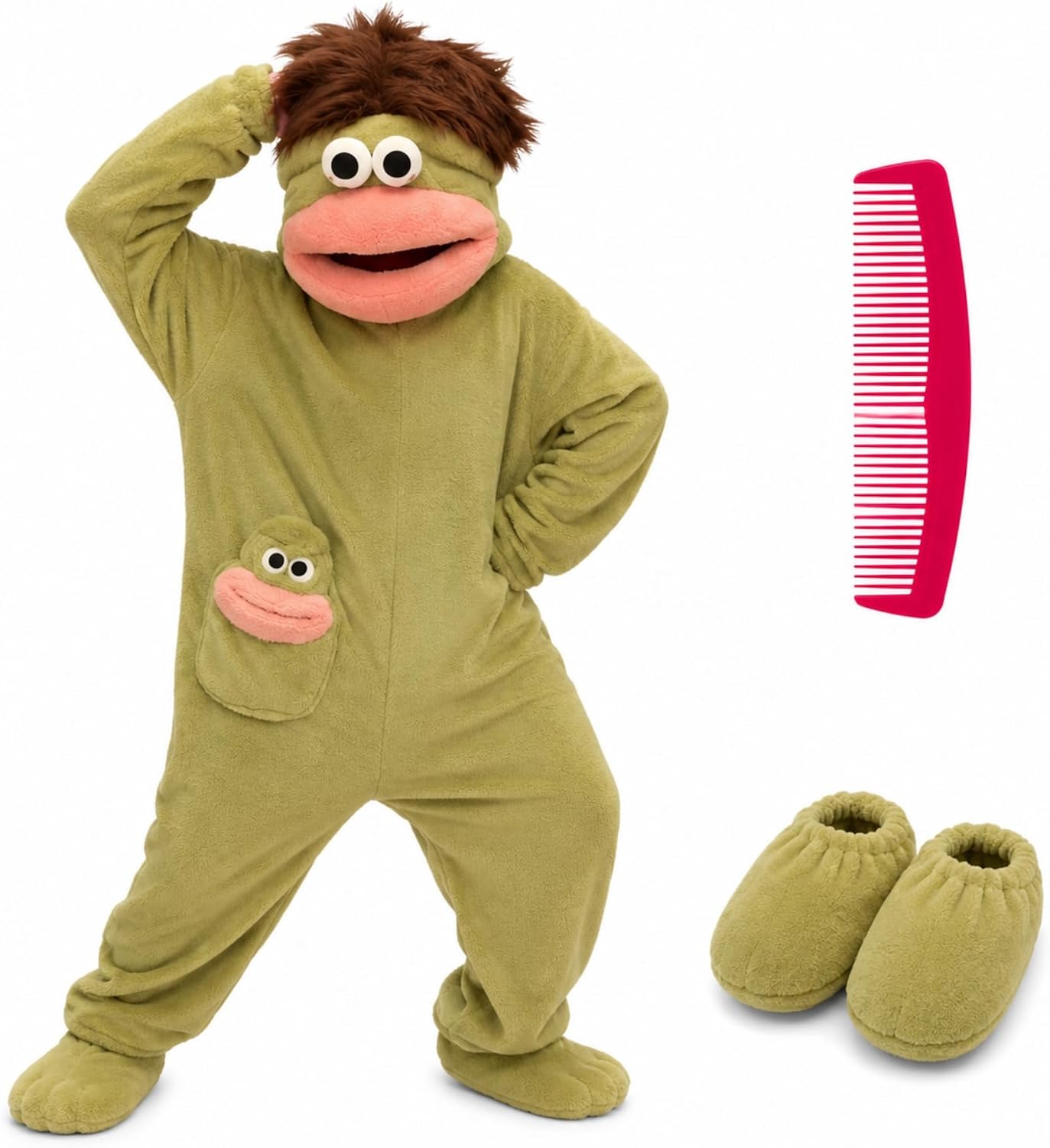 Big Mouth Monster Onesie Plush — WeirdThingsToBuy weird find