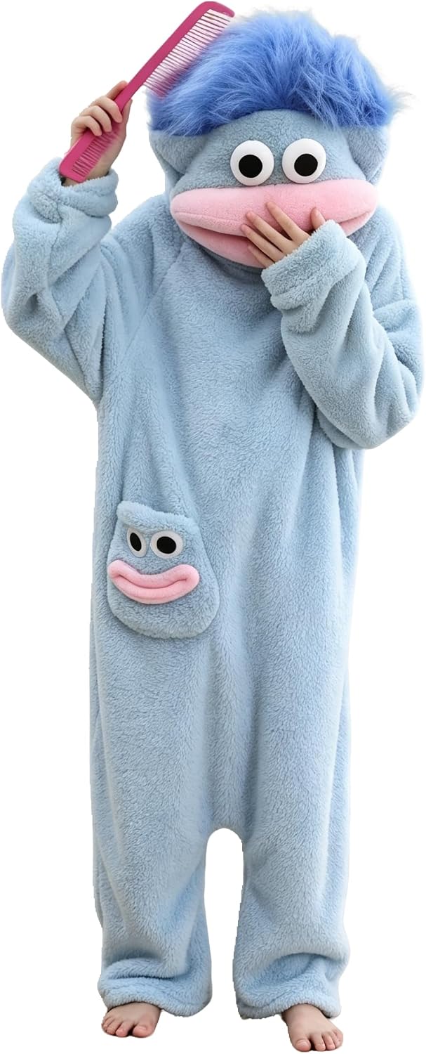 Big Mouth Monster Onesie Silly Energy — WeirdThingsToBuy weird find