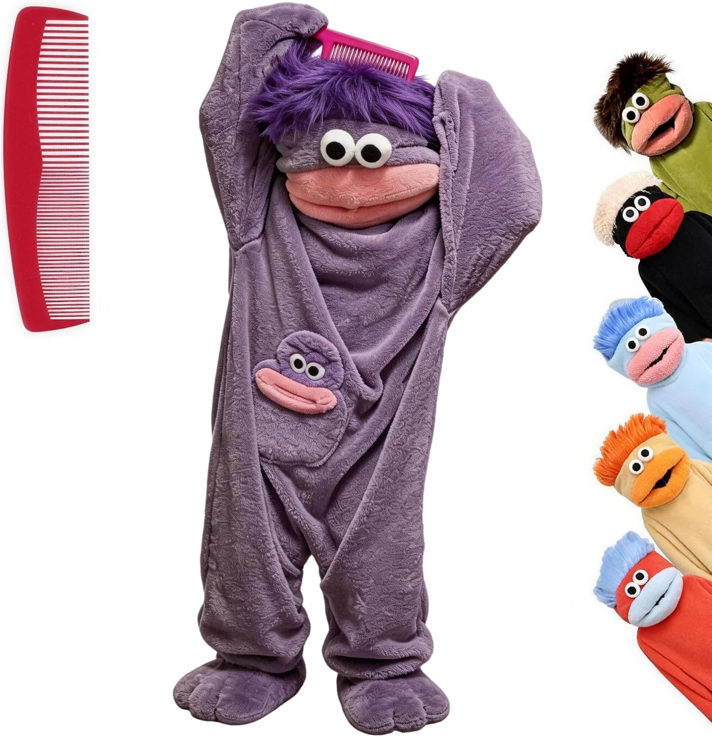 Big Mouth Monster Onesie Silly Energy — WeirdThingsToBuy weird find