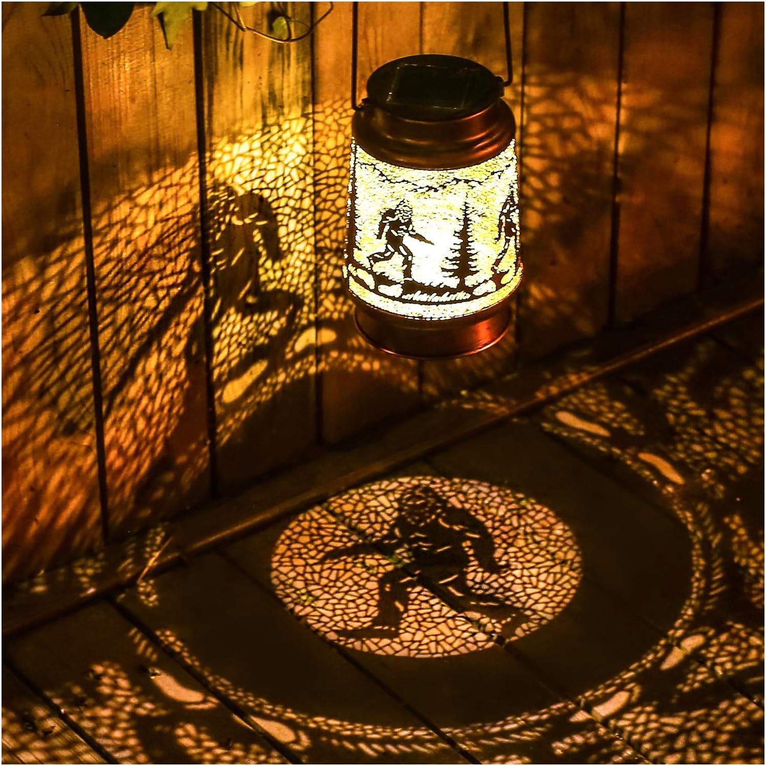 Bigfoot Solar Lanterns Outdoor Waterproof Situation — WeirdThingsToBuy weird find