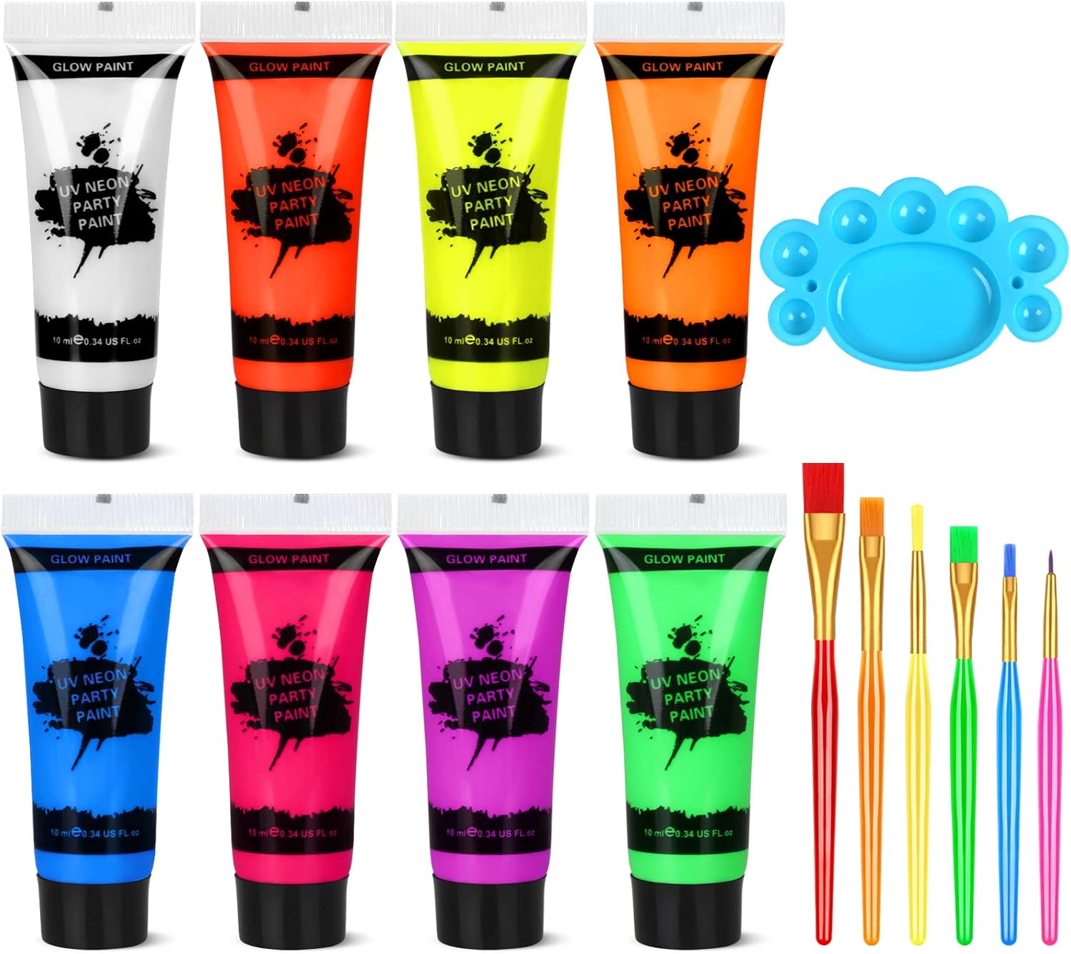 Blacklight Neon Face & Body Situation — WeirdThingsToBuy weird find