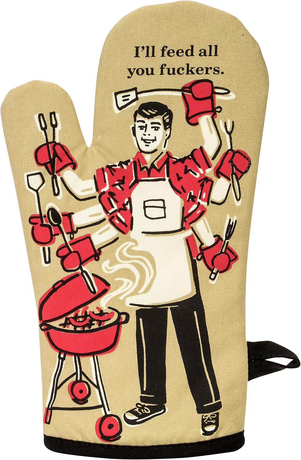 Blue q Oven Mitts — WeirdThingsToBuy weird find