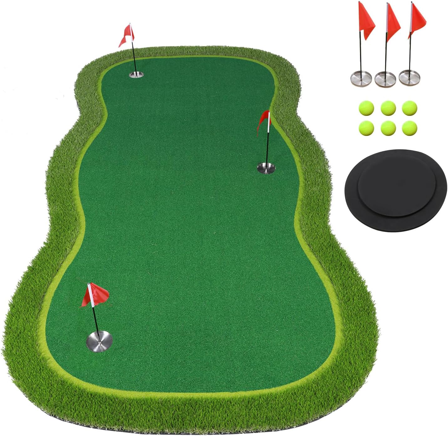 Boburn Golf Putting Green Mat Energy — WeirdThingsToBuy weird find