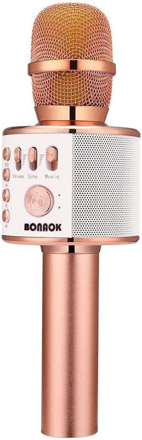 Bonaok Wireless Bluetooth Karaoke Microphone — WeirdThingsToBuy weird find