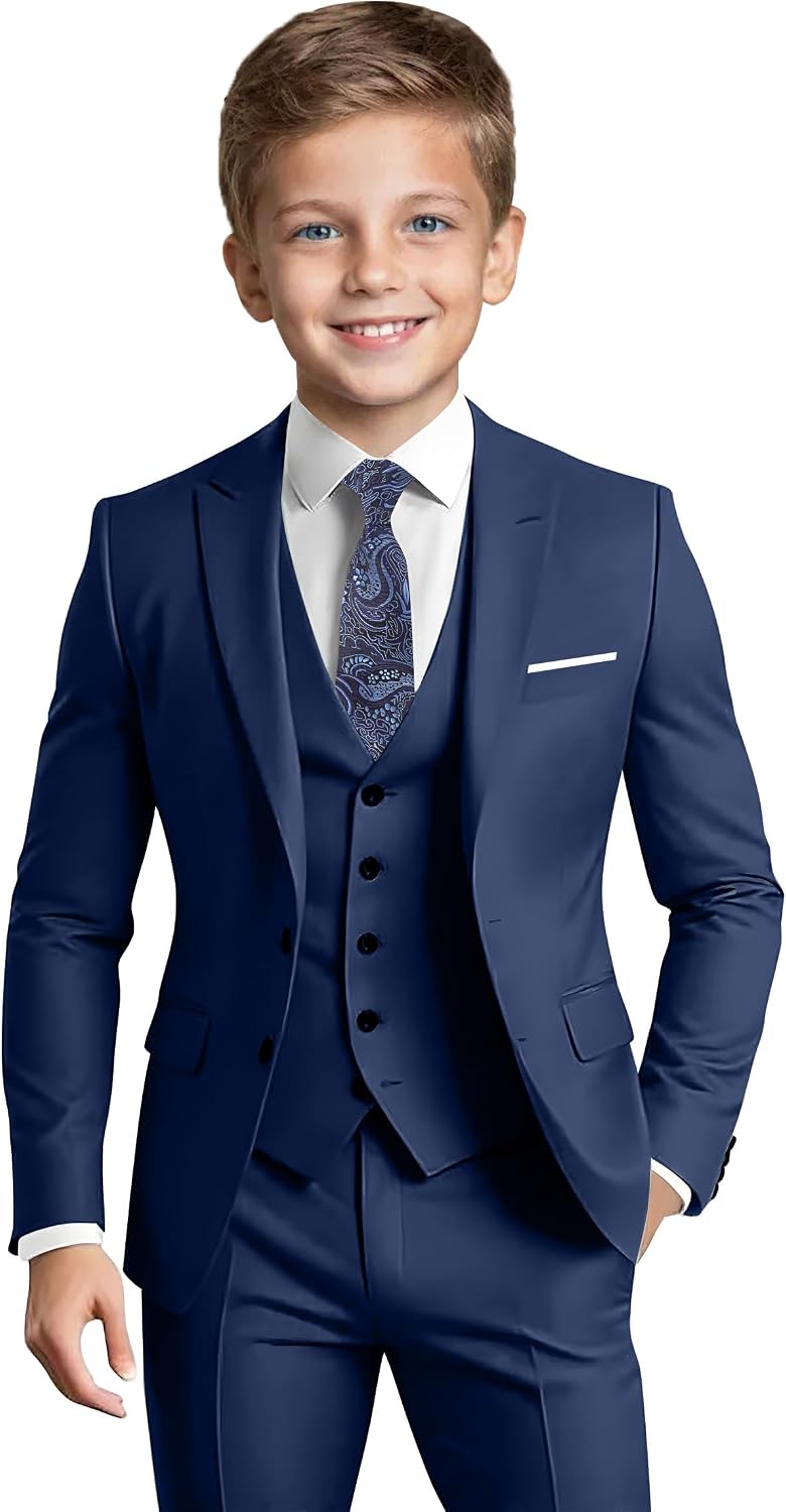 Boys' Formal Suit Set Slim Energy — WeirdThingsToBuy weird find