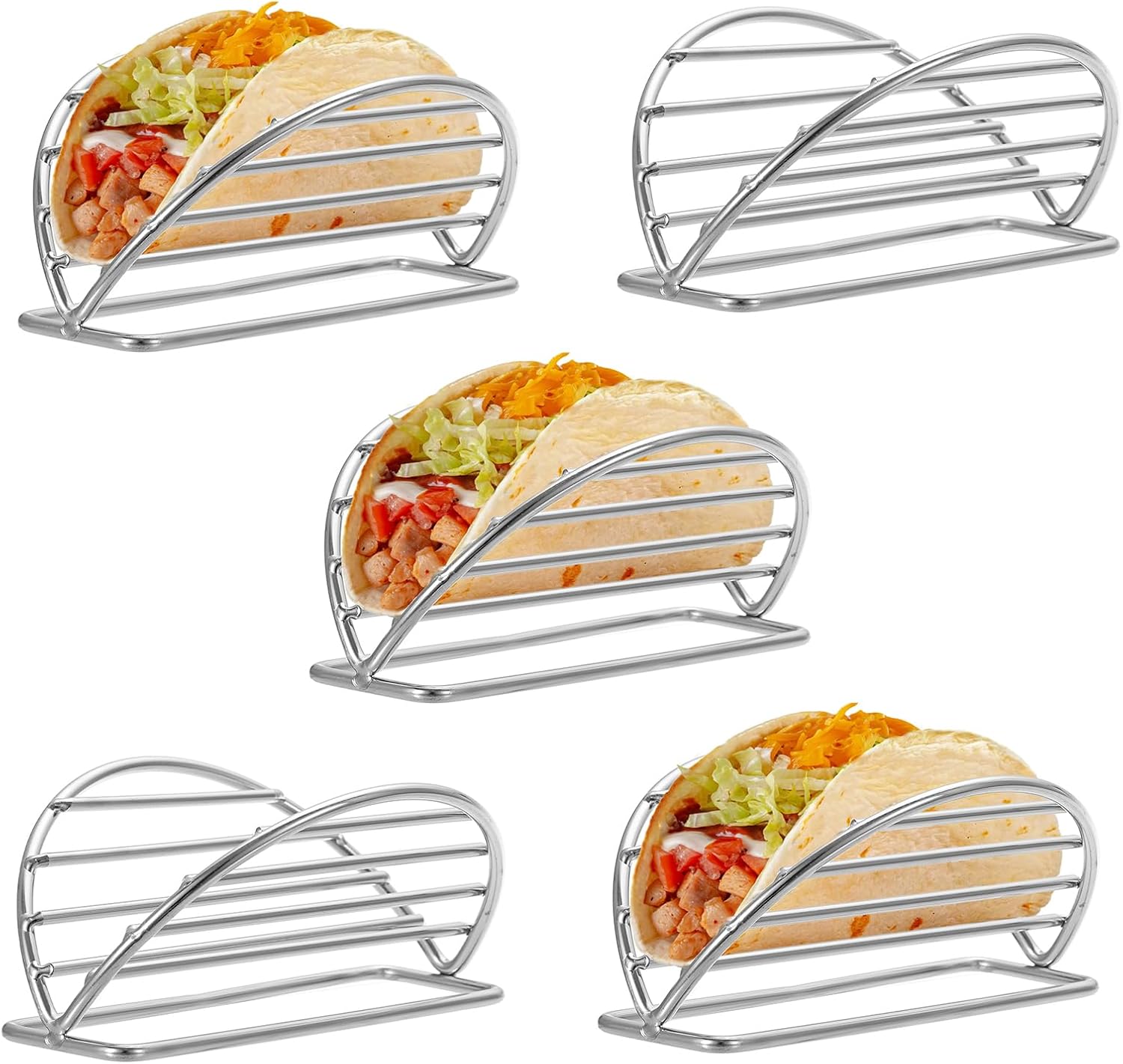 Bstkey Taco Holders Stainless Steel Situation — WeirdThingsToBuy weird find