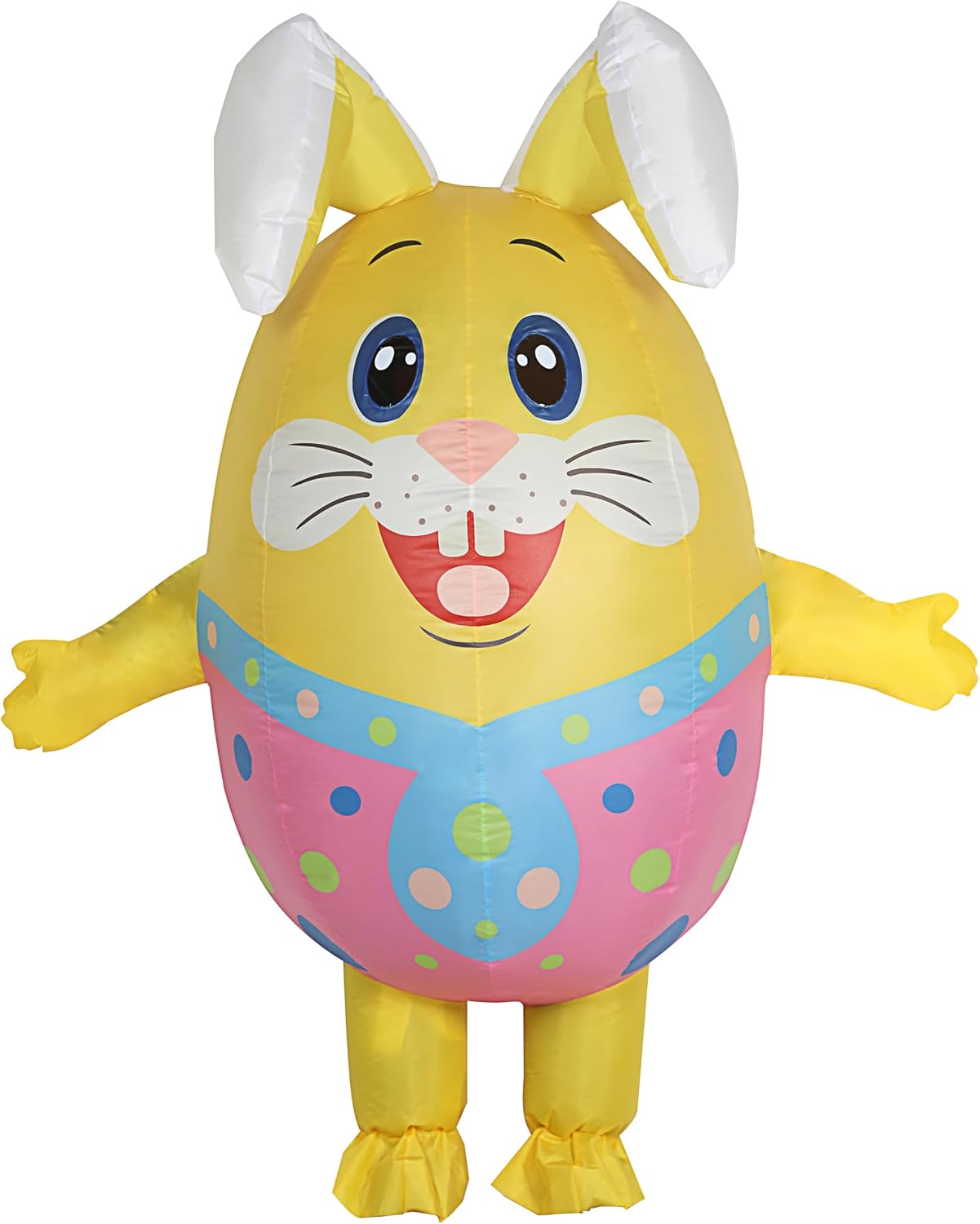 Bunny Costume Inflatable Easter Costume Situation — WeirdThingsToBuy weird find